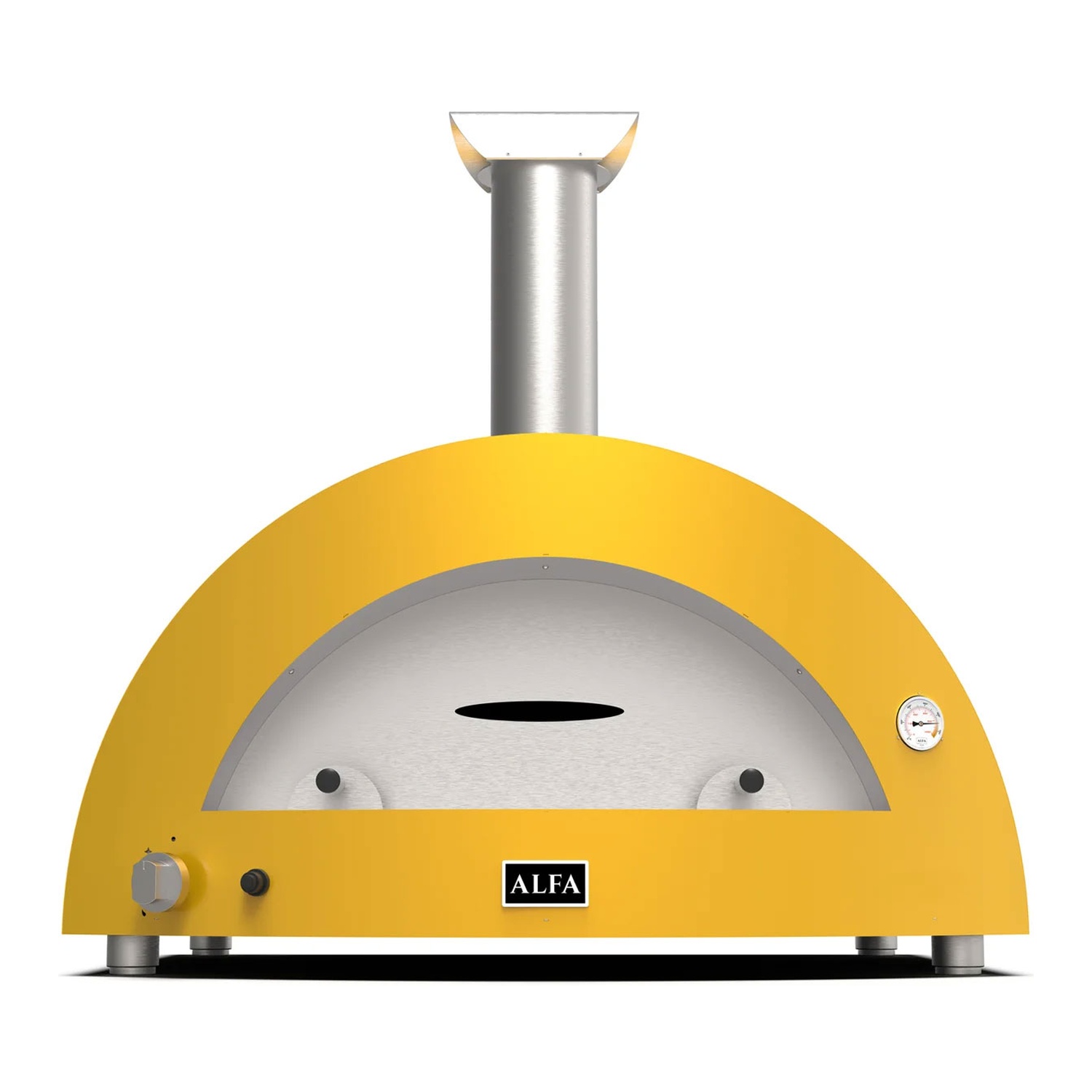 Alfa Moderno 5 Pizze Gas-Pizzaofen gelb