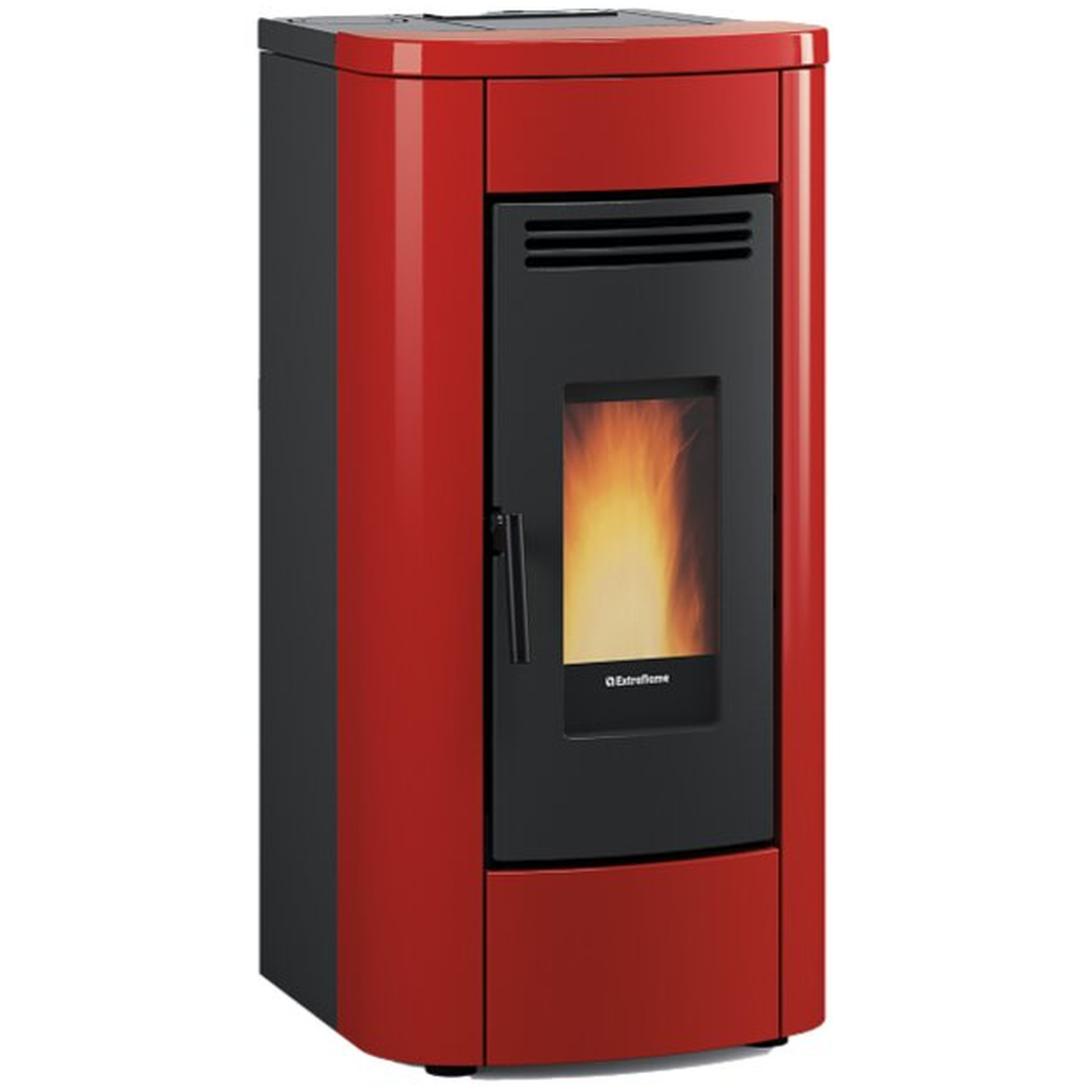 Extraflame Klaudia Plus 5.0 EVO Pelletofen Traditional Line bordeaux