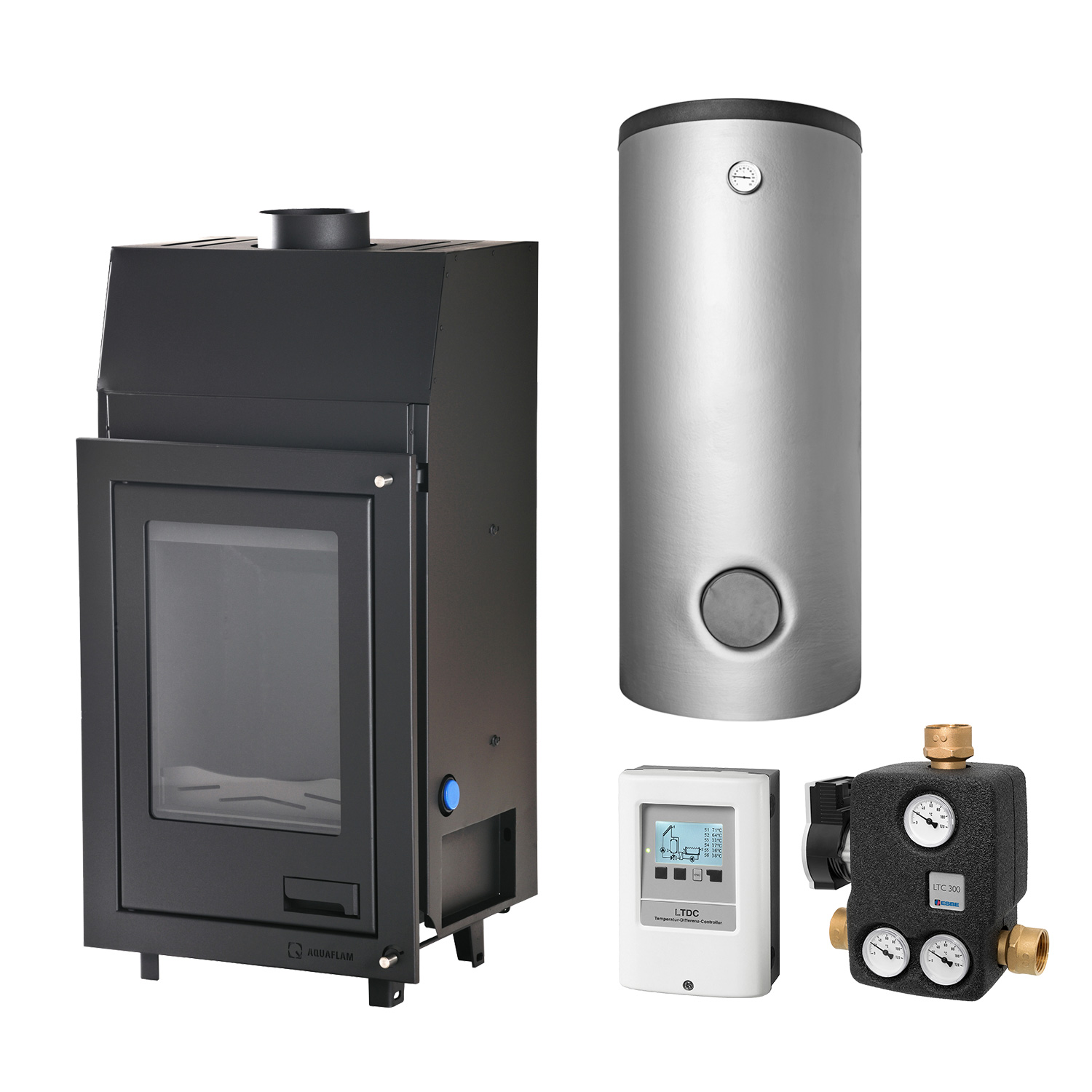 Aquaflam 12 Basic Set + Pufferspeicher TPSM 500