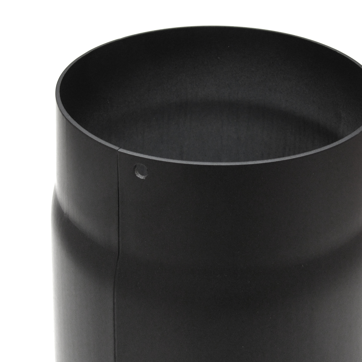 Raik Basic Längenelement 150mm schwarz Länge 500mm für Rauchrohr / Ofenrohr