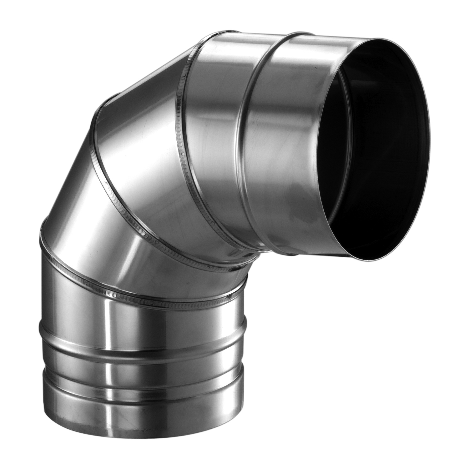 Schiedel PRIMA PLUS Bogen 90° Ø113 mm einwandig matt