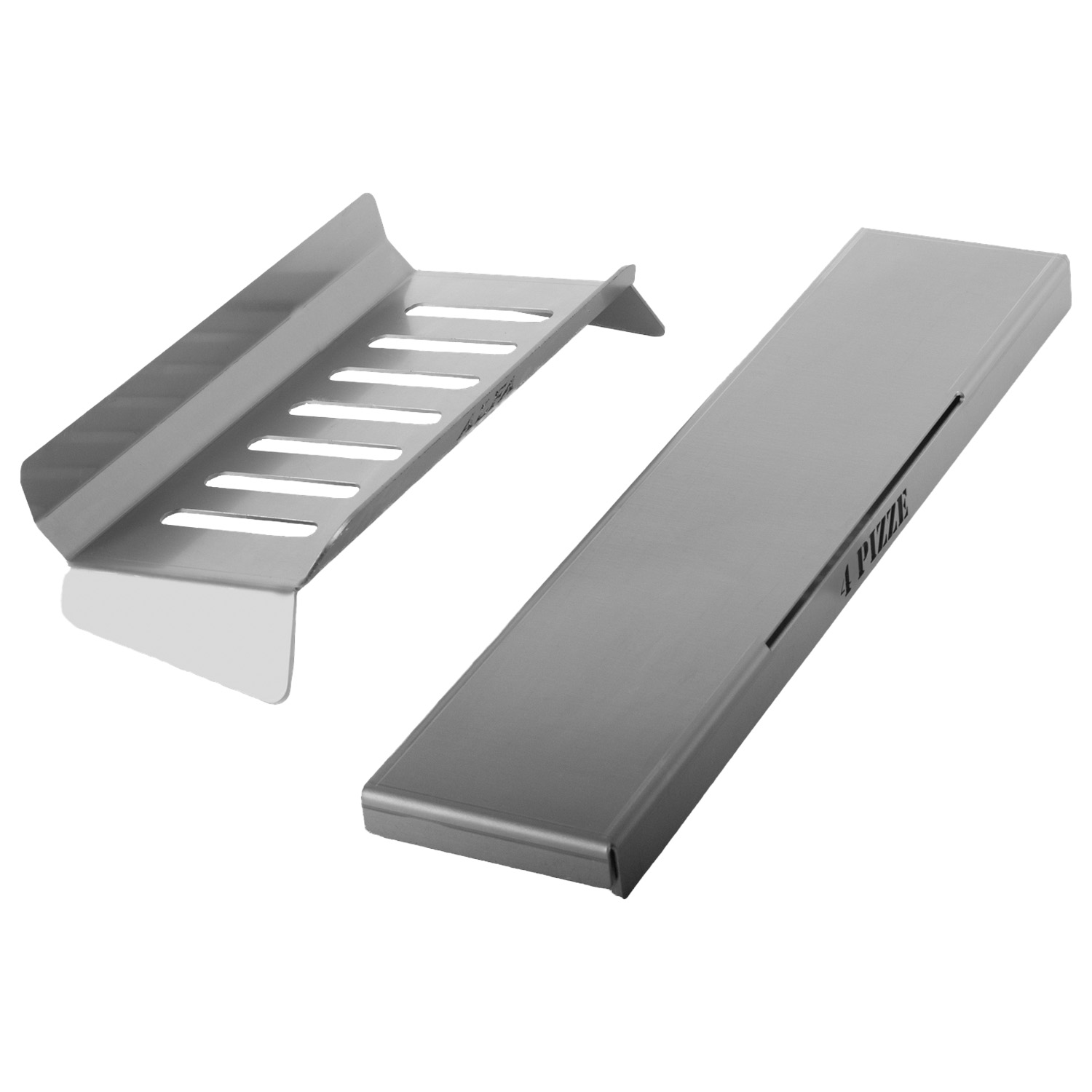 Alfa Kit Hybrid für 4 Pizze (Classico - Moderno) Edelstahl