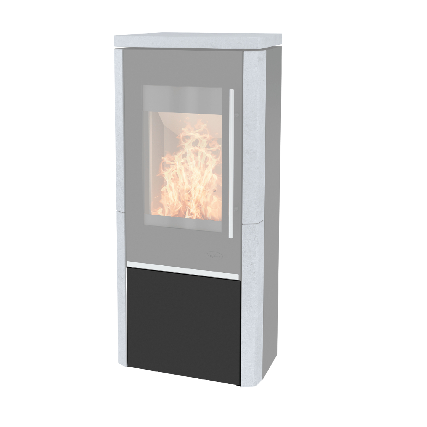 Holzlagerfachtür für Fireplace Oregon