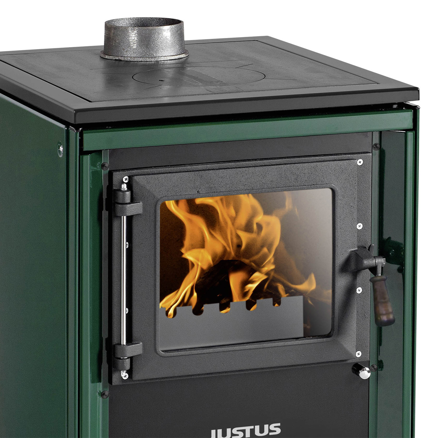Justus Rustico-50 2.0 poêle de cuisine vert