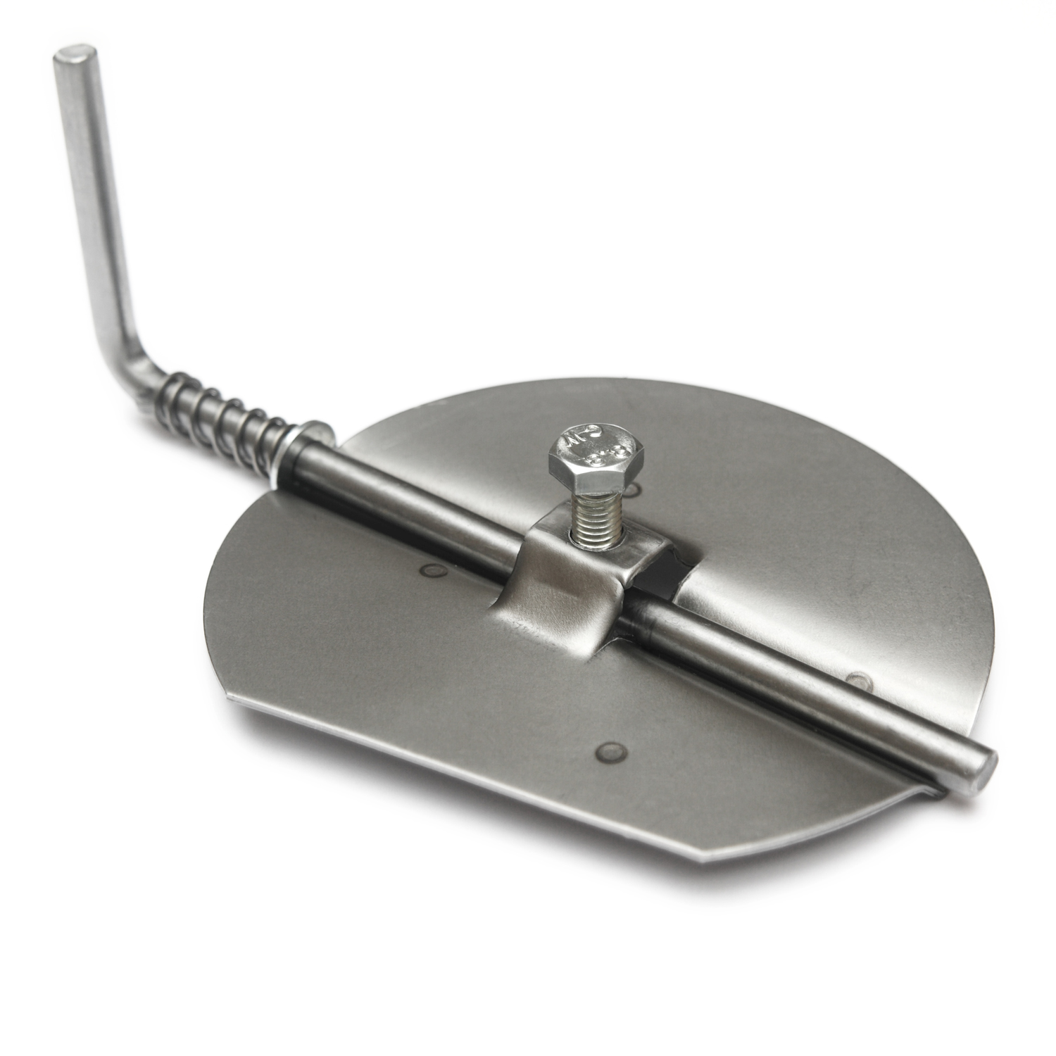Raik Basic Drosselklappe 150mm blank für Rauchrohr / Ofenrohr