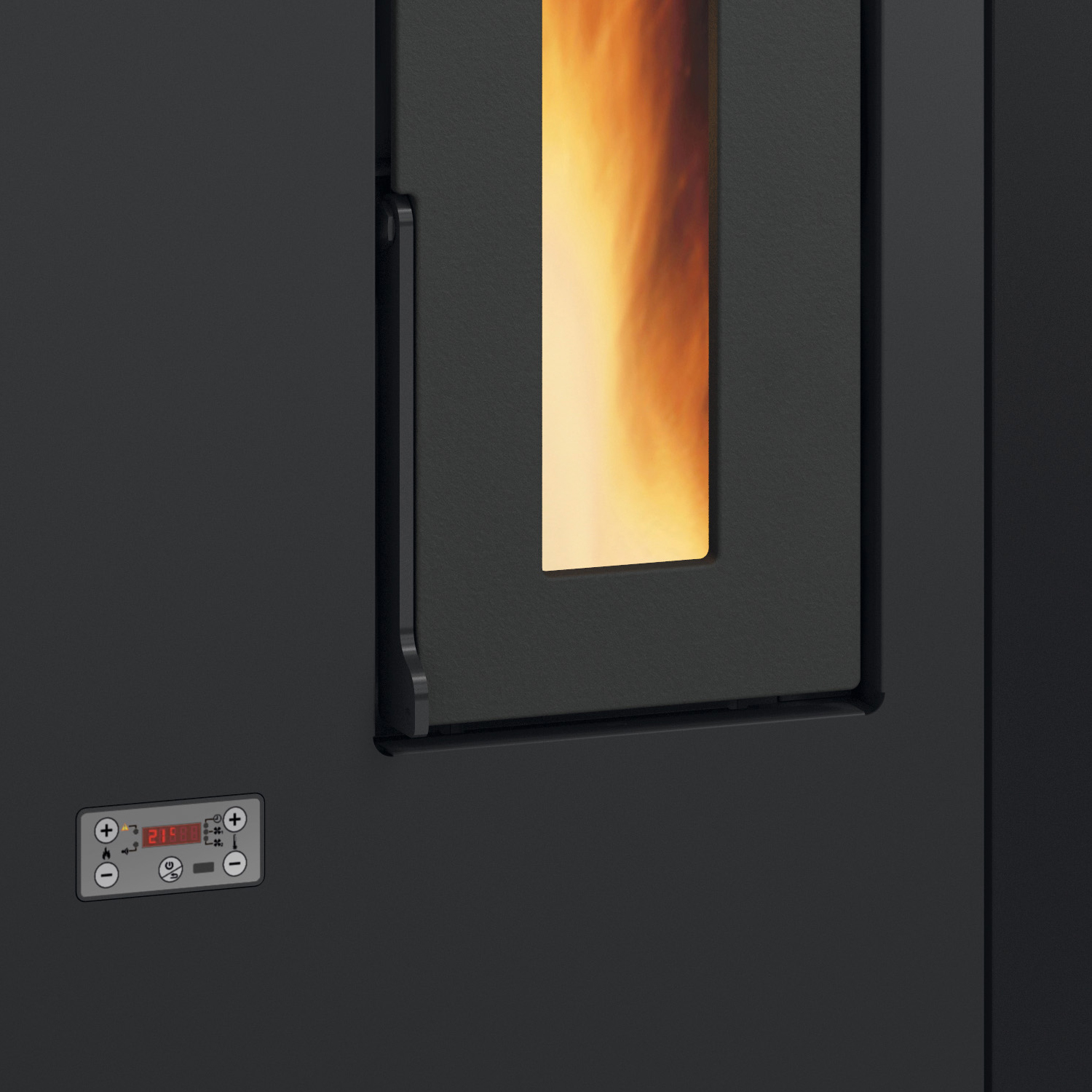 Extraflame Luisella 16 5.0 poêle à granulés noir