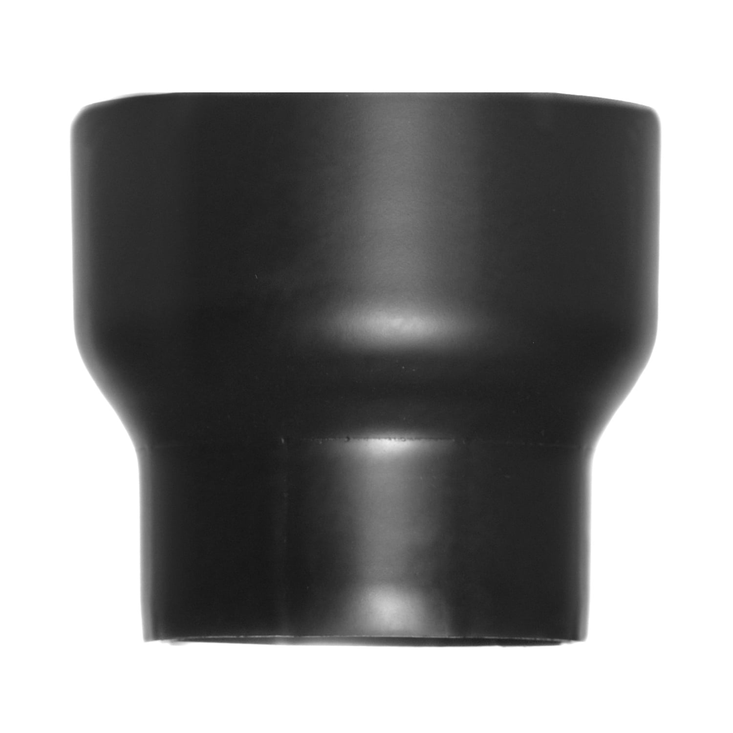 Raik Basic Erweiterung 120mm – 130mm schwarz für Rauchrohr / Ofenrohr