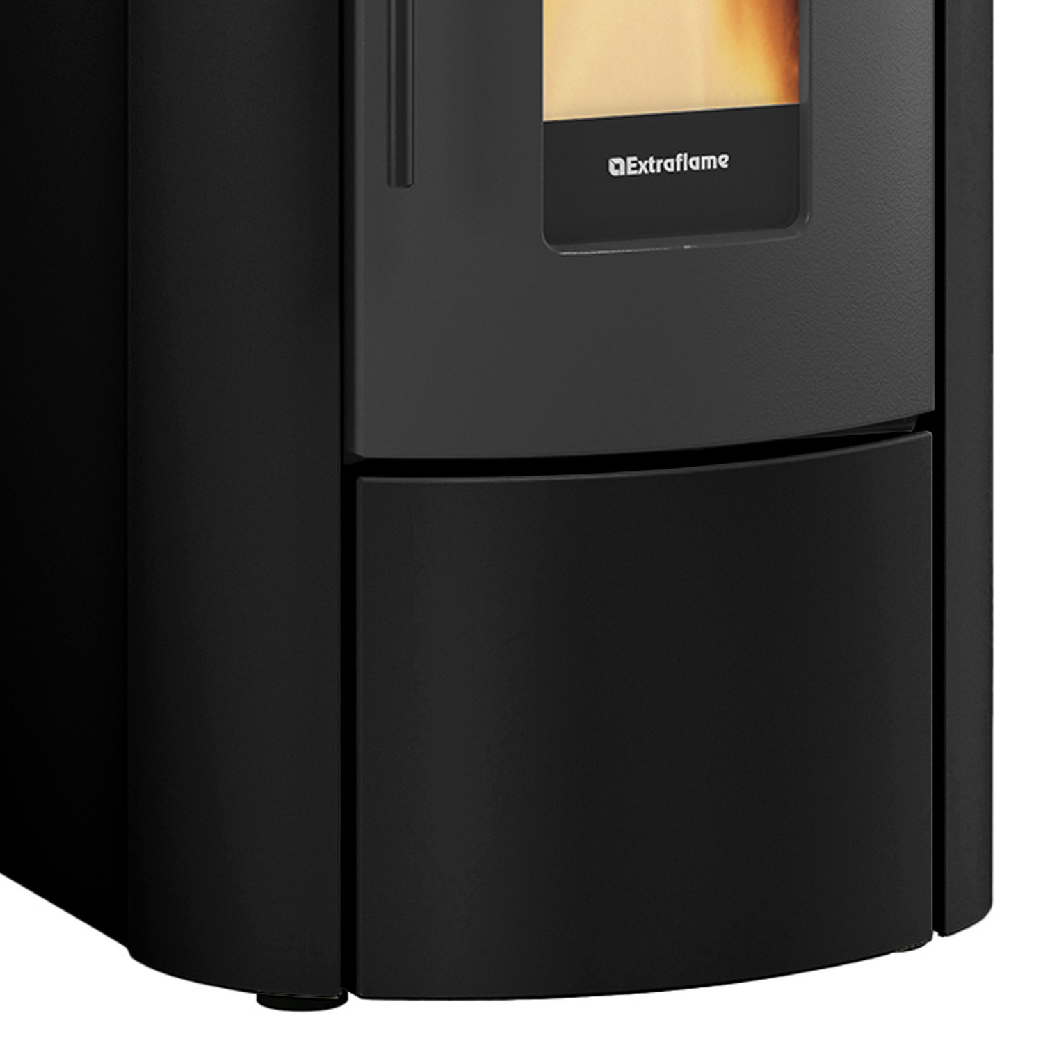 Extraflame ROSANNA IDRO 5.0 - schwarz wassergeführter Pelletofen EVOLUTION LINE