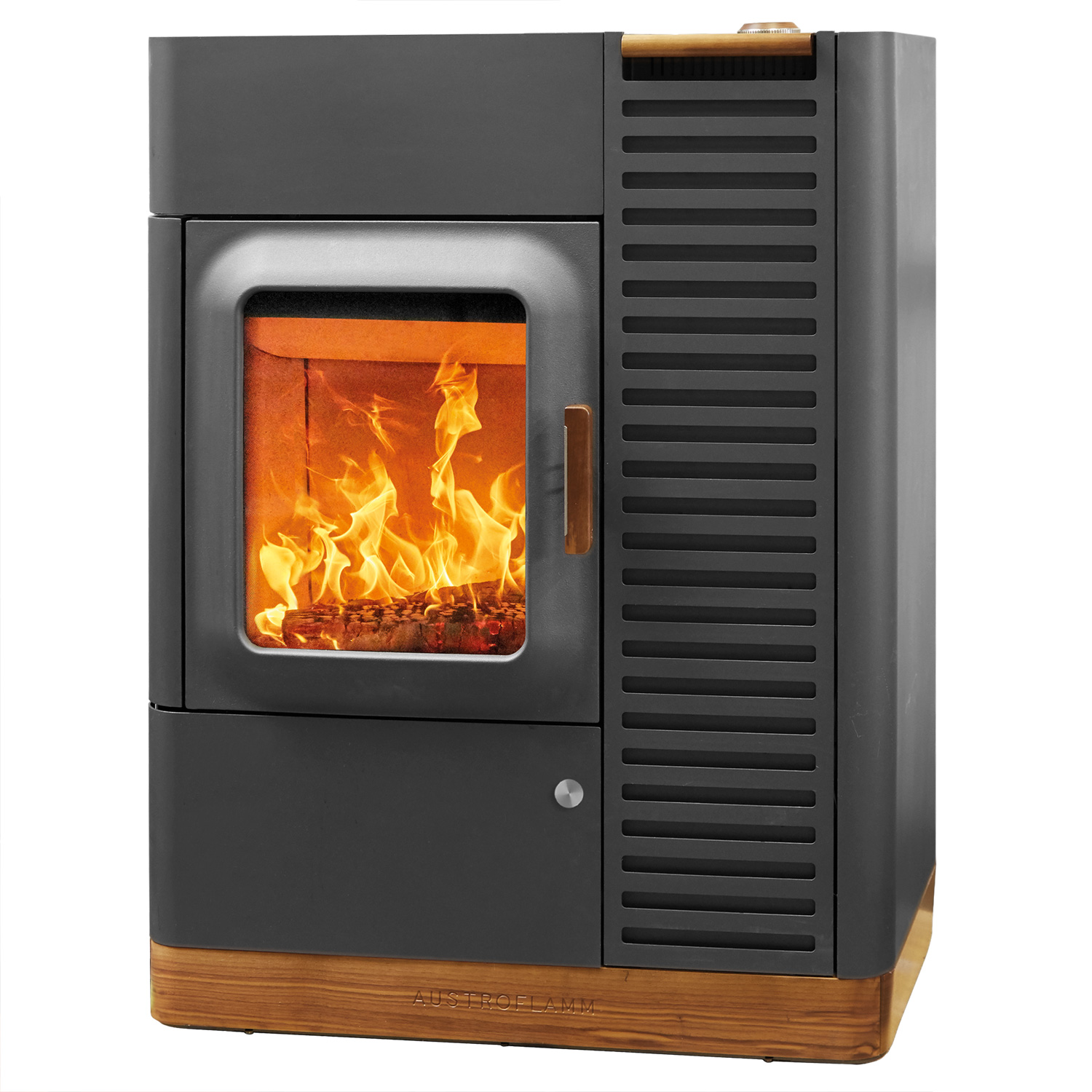 Austroflamm Mo Duo 3.0 Kombiofen Stahl gussgrau