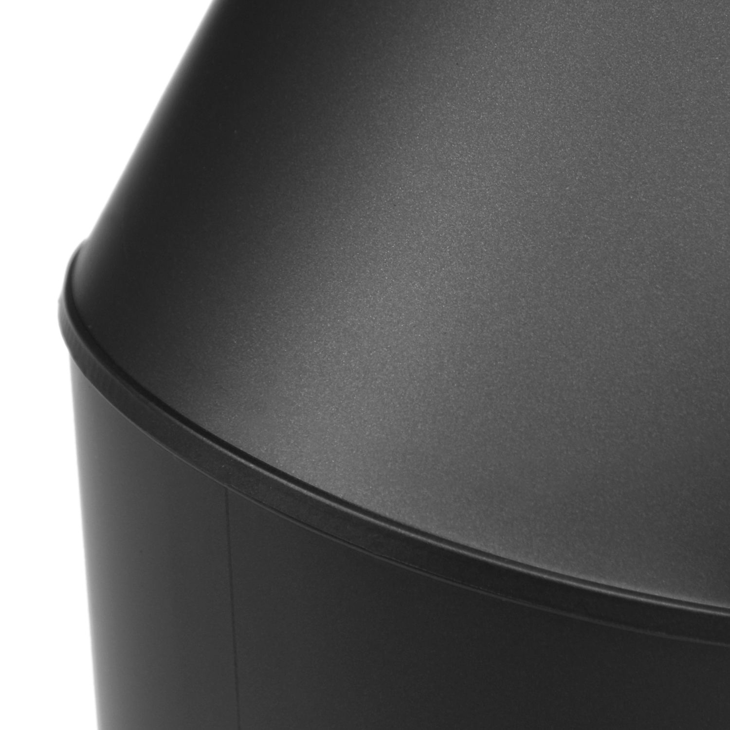Raik Coltherm coude de tuyau de fumée 150mm noir double paroi 90° sans porte pour tuyau de fumée / conduit de fumée