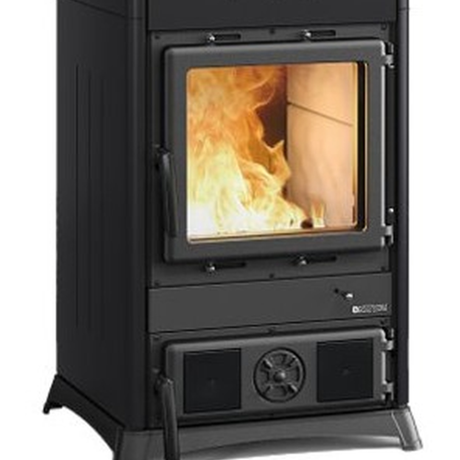 La Nordica NOVA FORNO.16 STEEL - Anthracite Noir poêle à bois