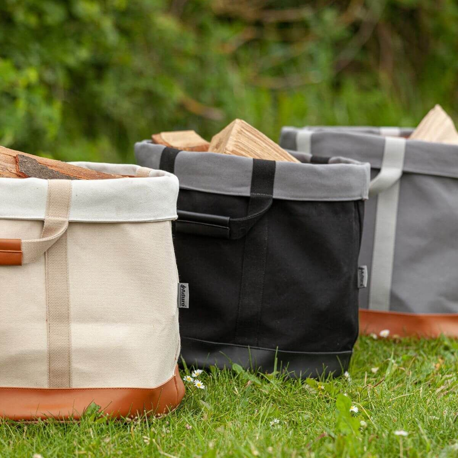Aduro Holztasche Beige