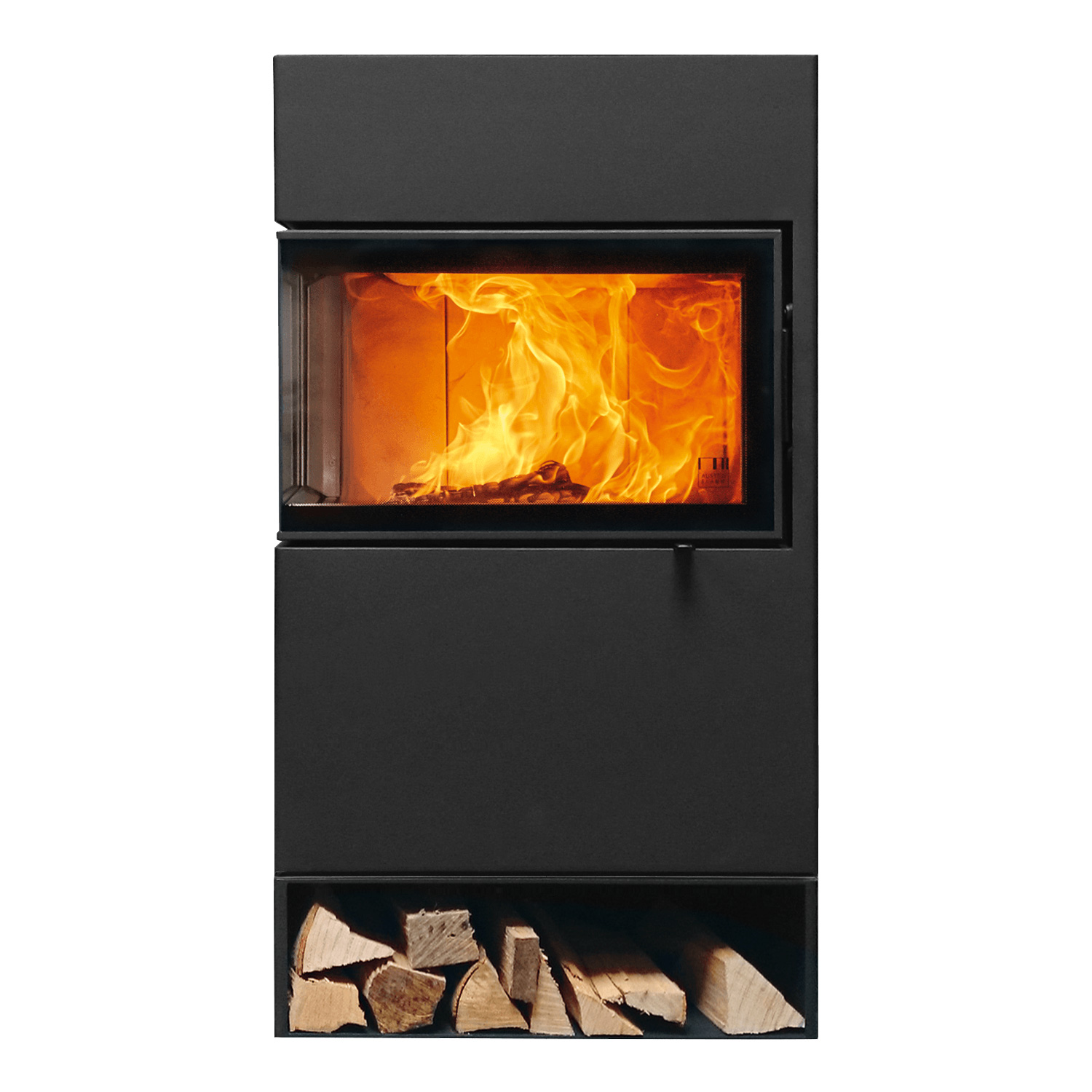 Austroflamm Dexter 2.0 & S3 Sockelbox Außenluftanschluss seitlich