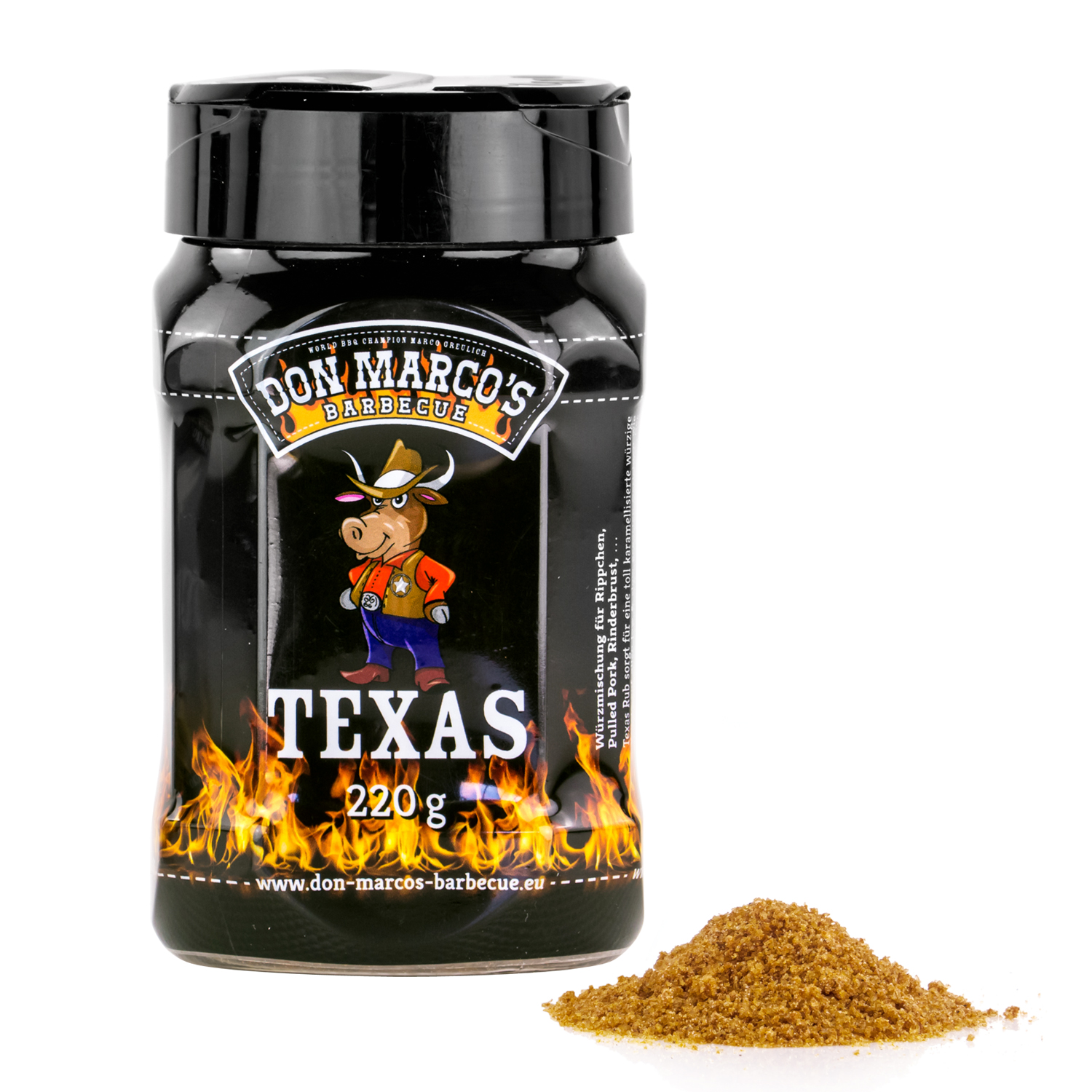 Don Marco´s Rub-Set: BBQ-Booster, Texas Style & Sombrero