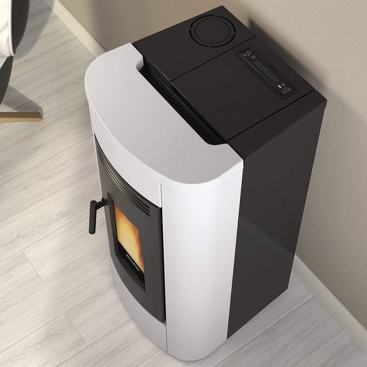 Extraflame KLAUDIA PLUS 5.0 EVO - Blanc poêle à granulés