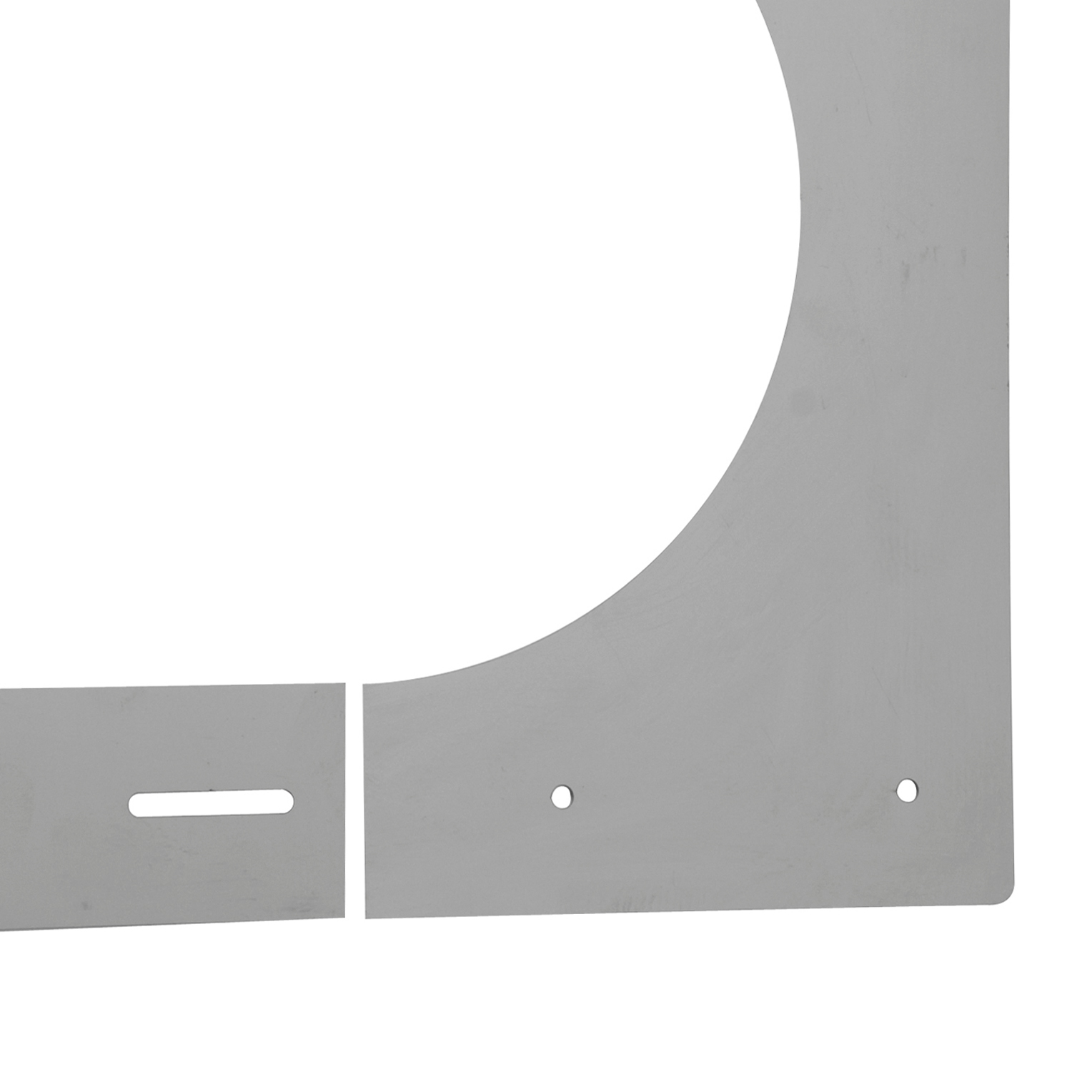 Opsinox conduit de cheminée en acier inoxydable 130 mm rosace de toit pour montage intérieur PLP 0-45°