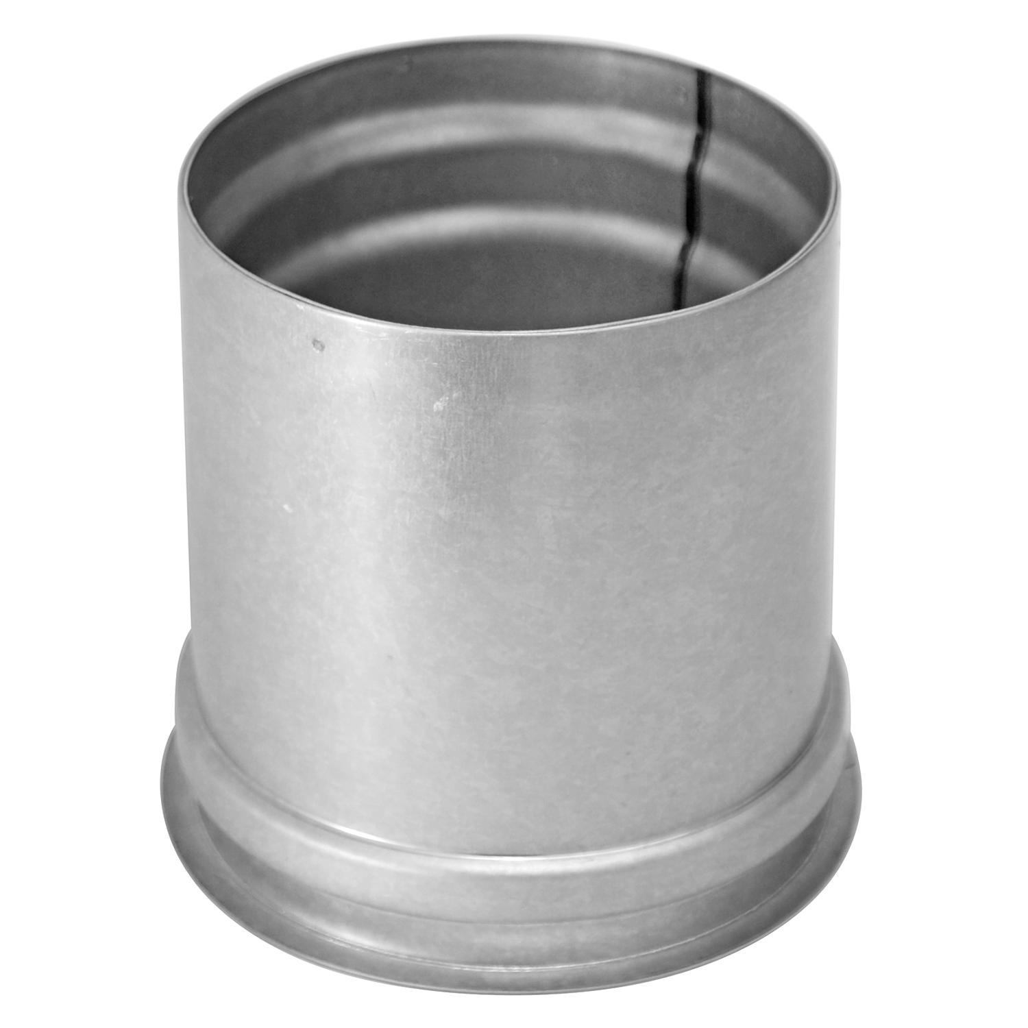 Raik Pelletrohr / Ofenrohr 80mm - Doppelwandfutter silber