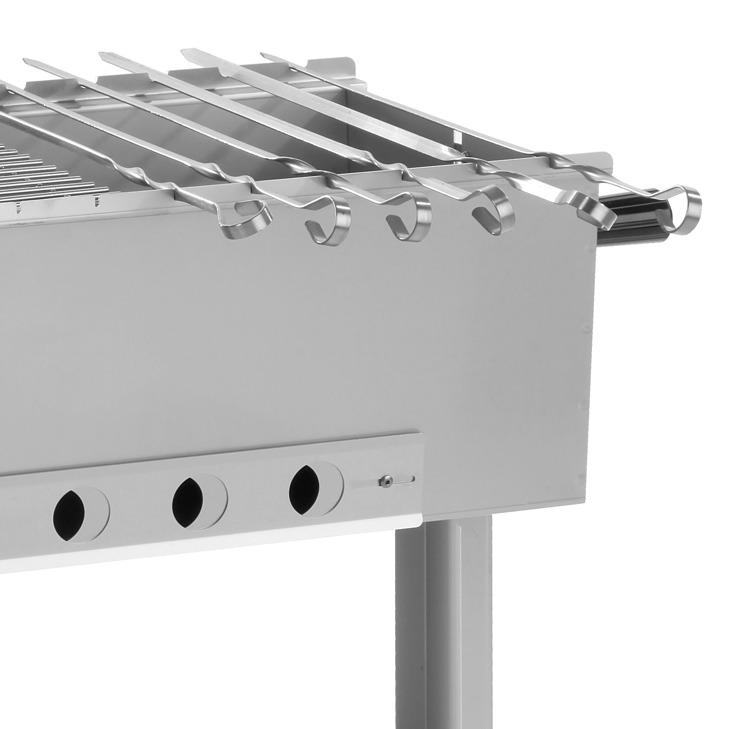 Thüros Baikal Holzkohlegrill Grillfläche 30 x 60 cm