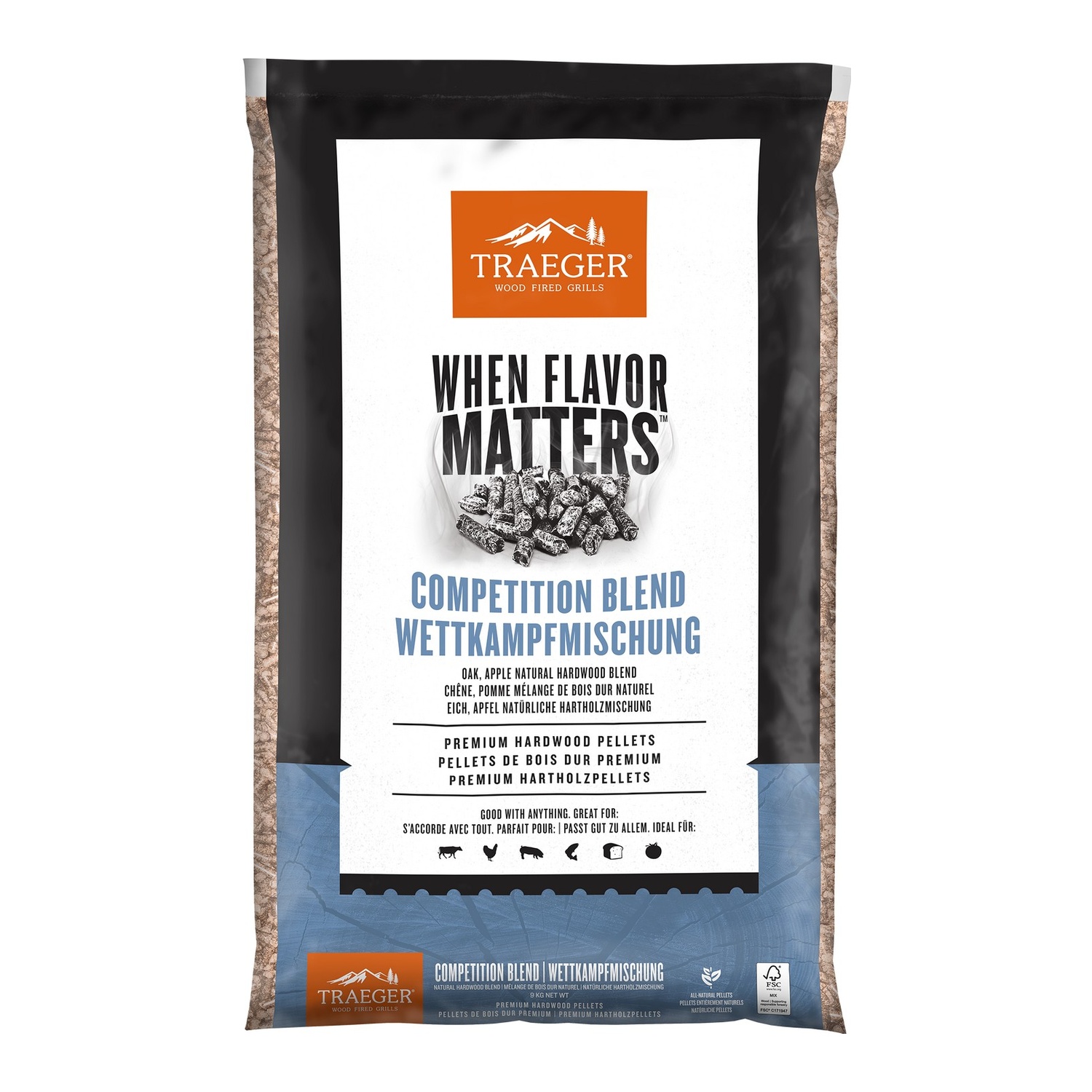 Traeger Competition Blends Pellets FSC