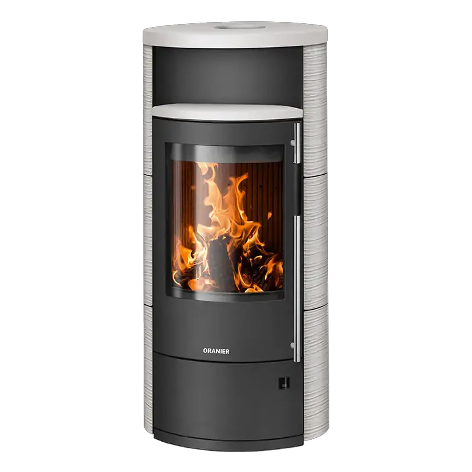 Oranier Polar Neo 8 Kaminofen Keramik Seidenweiß