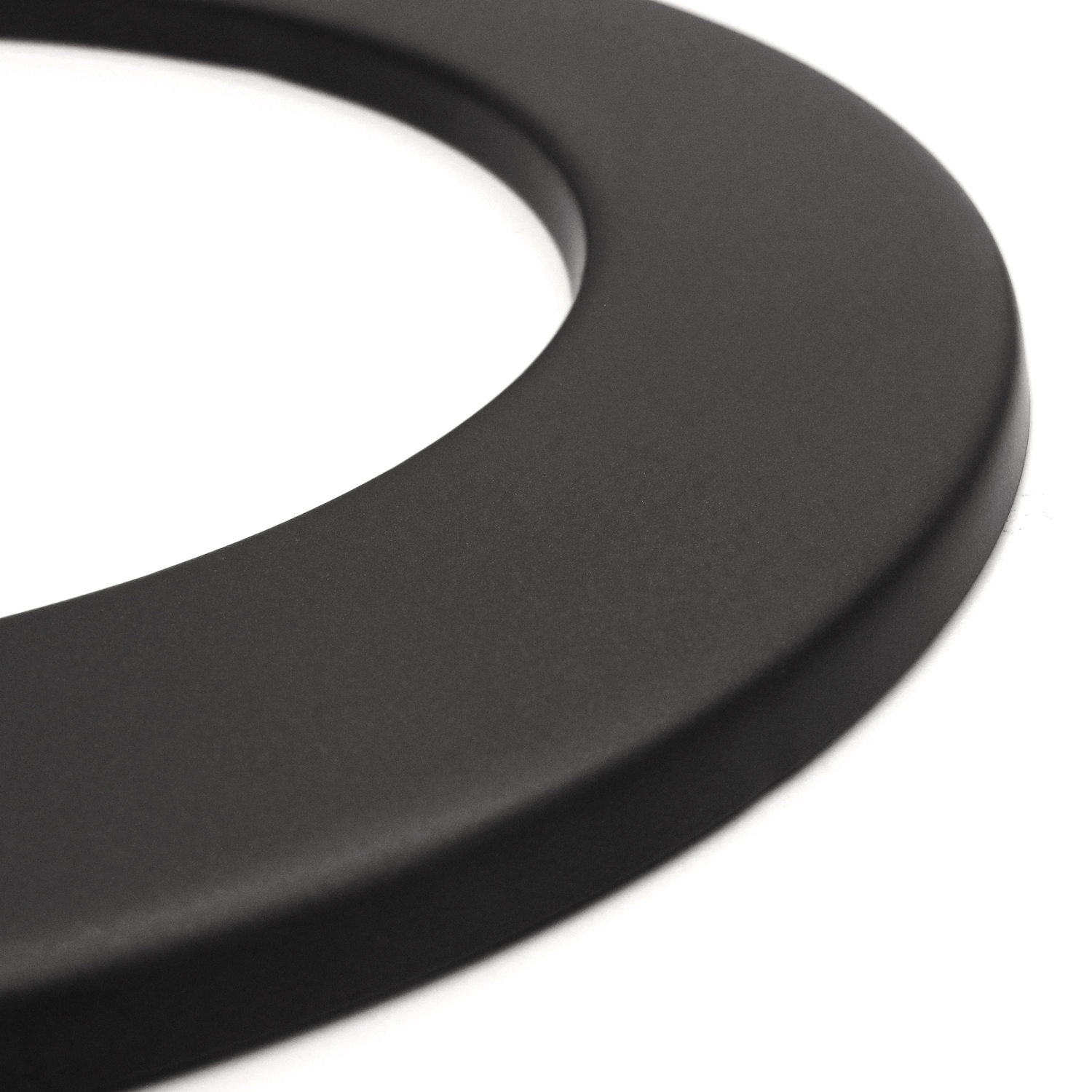 Raik Basic Wandrosette 160mm schwarz 3cm für Rauchrohr / Ofenrohr