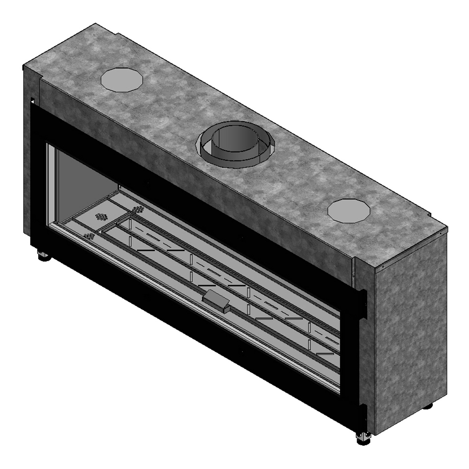Trimline Fires Trimline 120 Tunnel Gas AR Kamineinsatz G30/G31 V2021