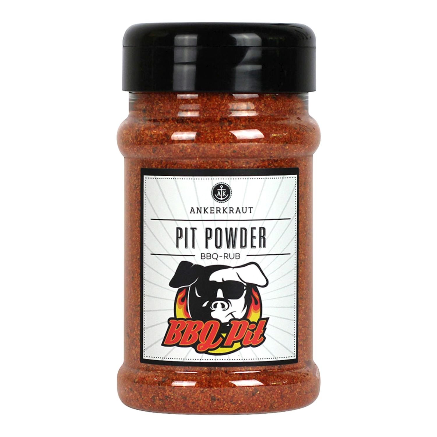 Ankerkraut BBQ-Rub Pit Powder 210 g Streuer
