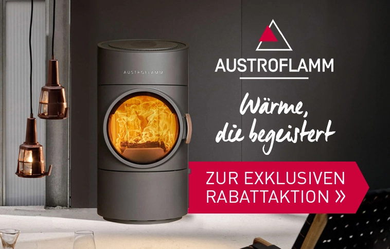 Austroflamm Kaminöfen stark reduziert