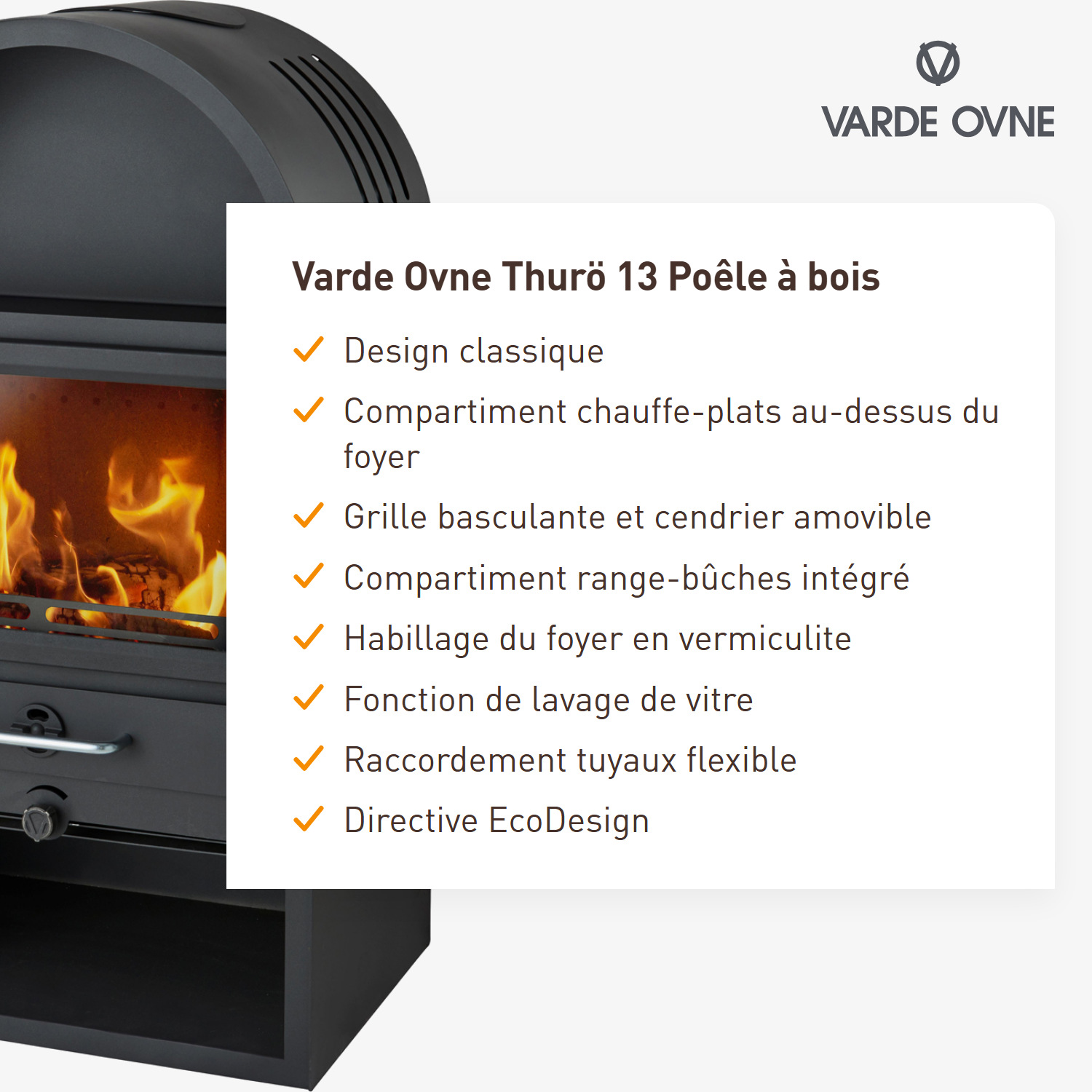 Varde Ovne Thurö 13 Poêle à bois