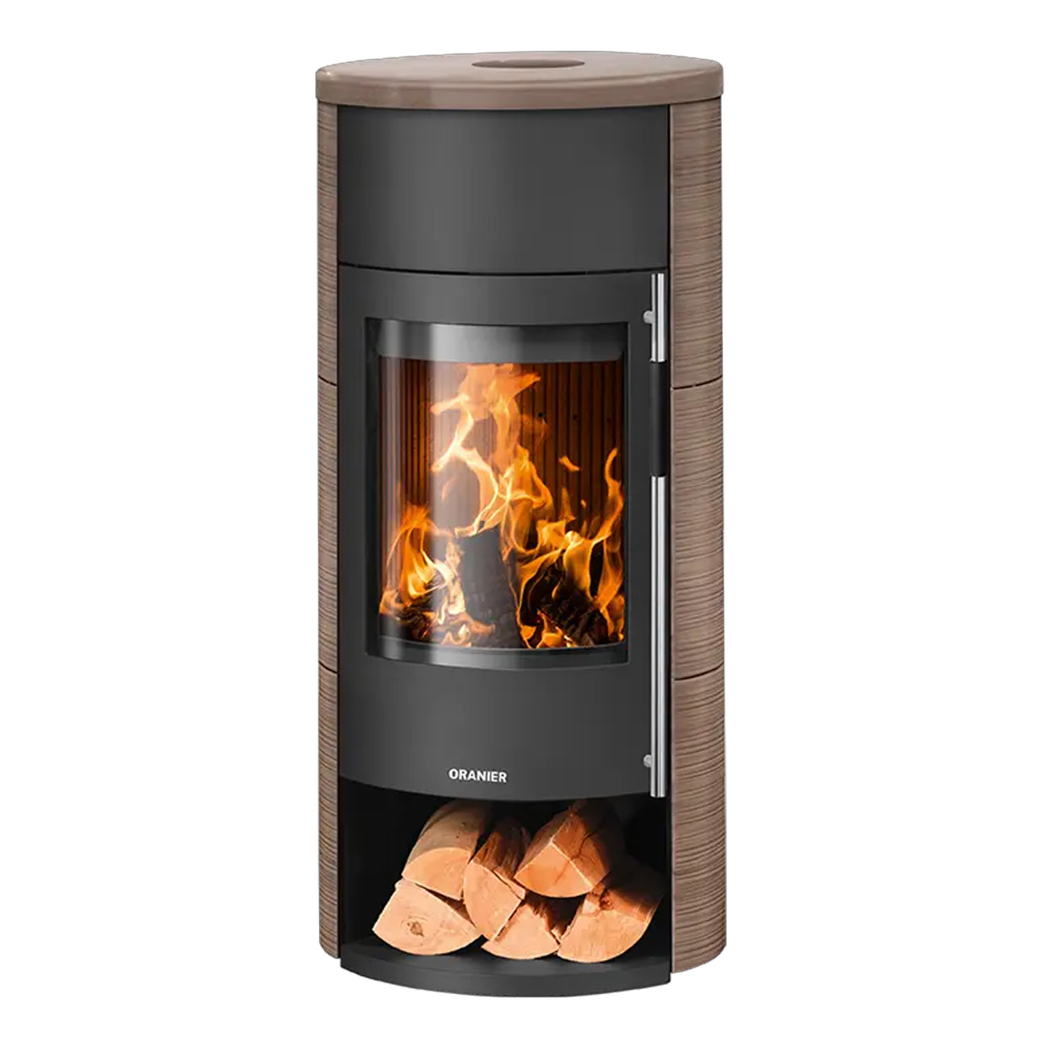 Oranier Polar Neo Aqua wasserführender Kaminofen Keramik Grappa