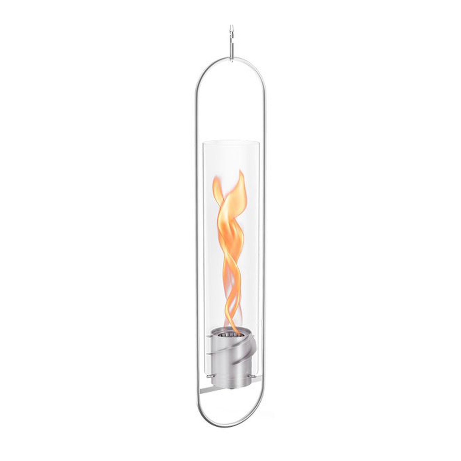 höfats SPIN 1200 Hängefeuer silber