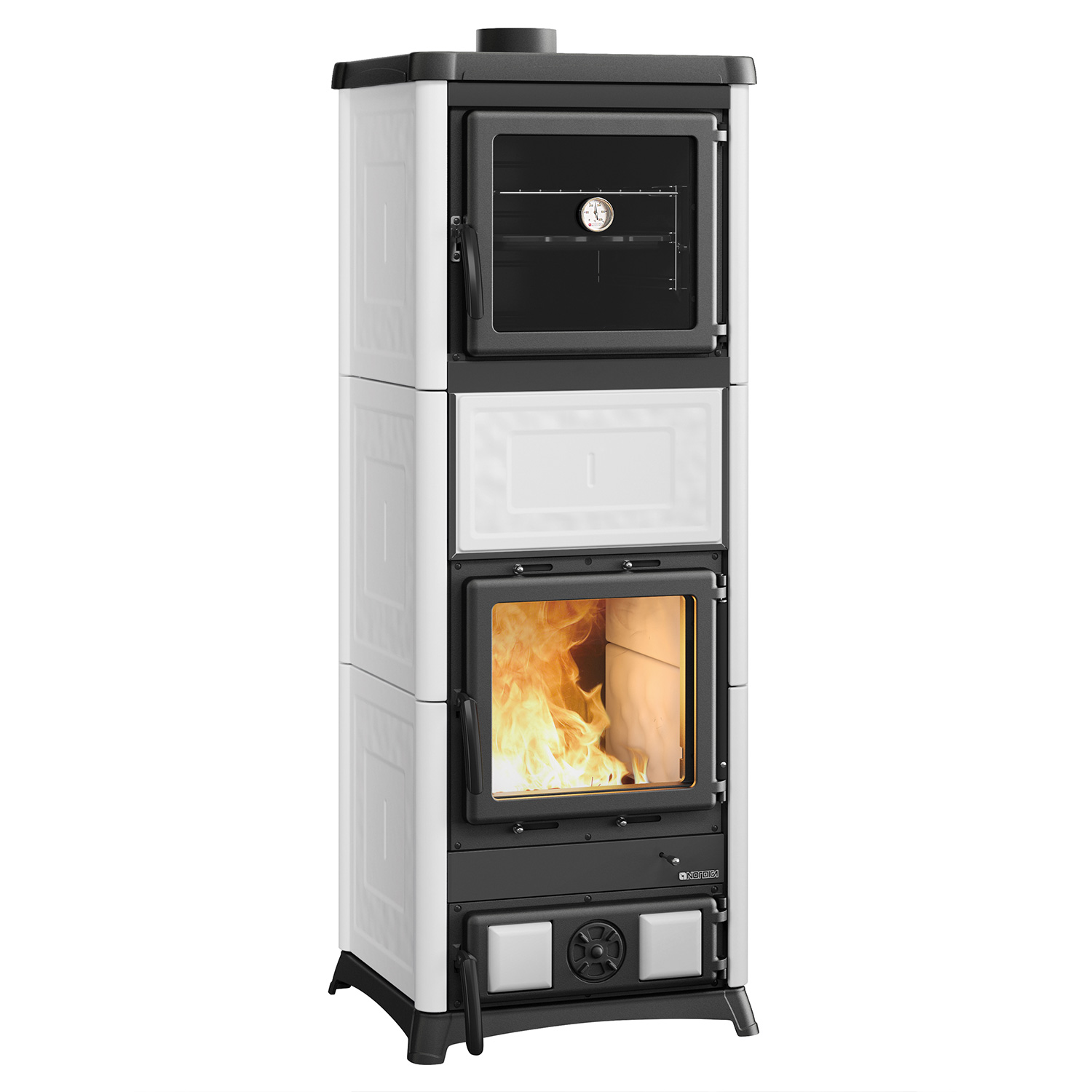 La Nordica Prestige Line Nova Forno 16 Kaminofen Mattweiß