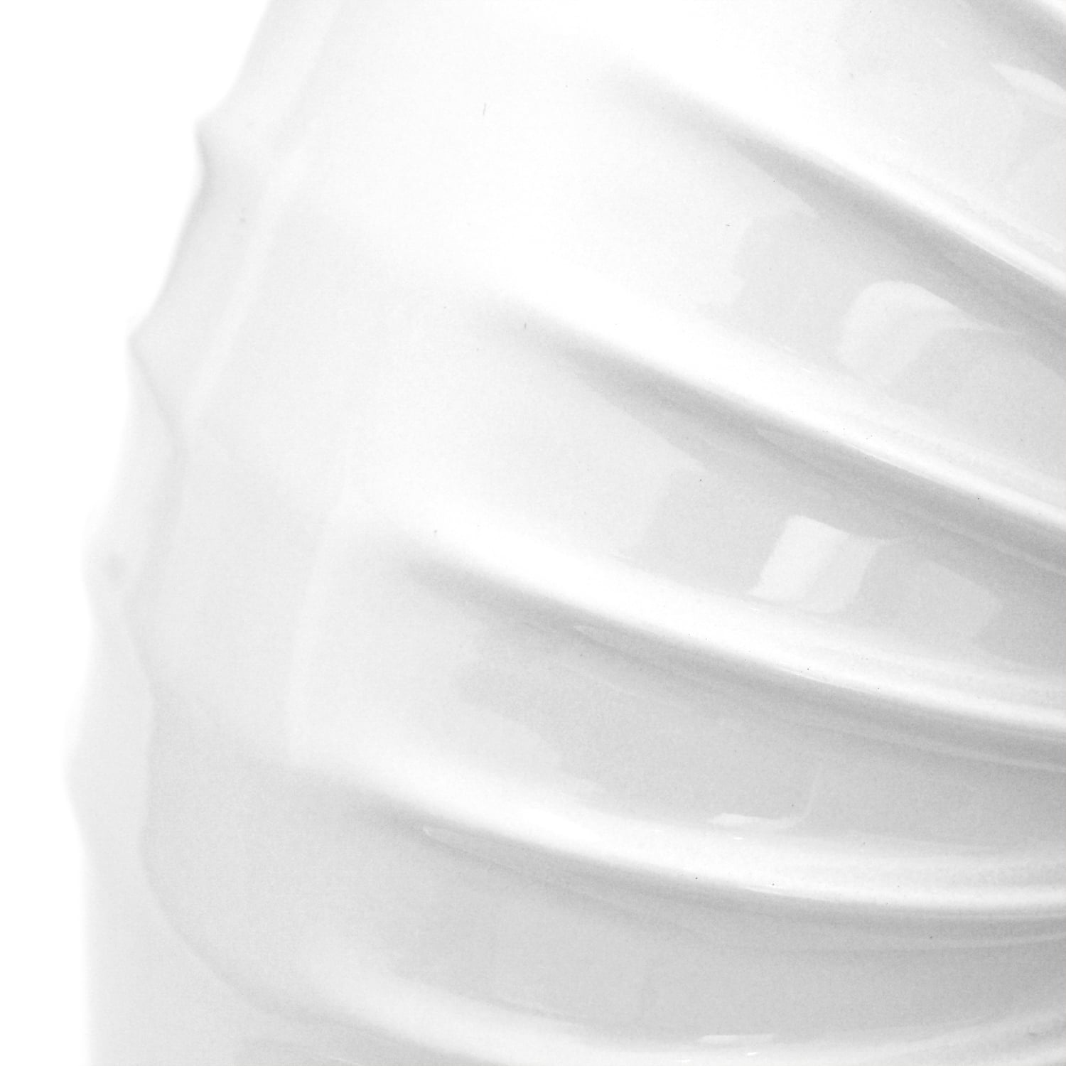 Coude de conduit de fumée / Coude de tuyau de poêle émaillé 150 mm - Coude 45° nervuré blanc