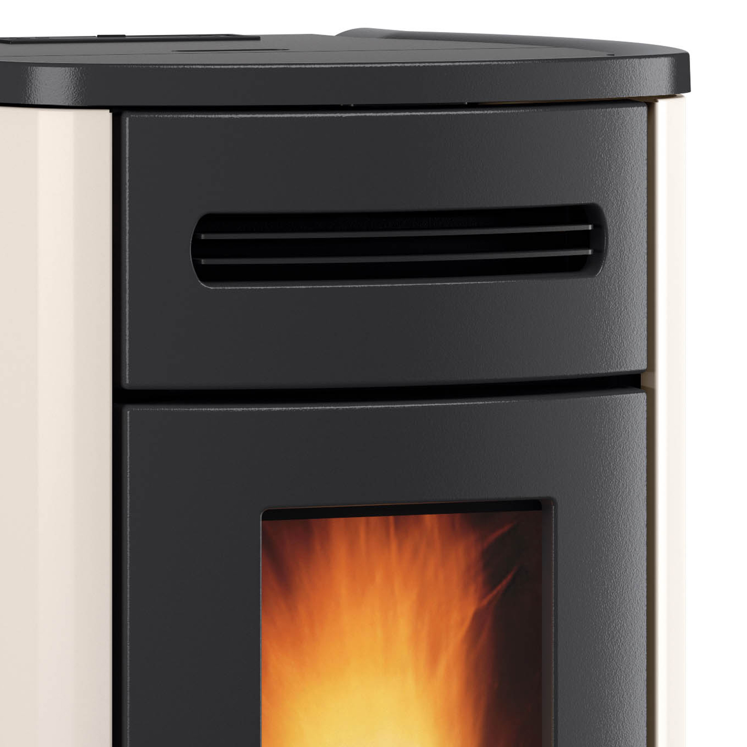 Extraflame GUENDA IDRO 5.0 - Elfenbein wassergeführter Pelletofen EVOLUTION LINE