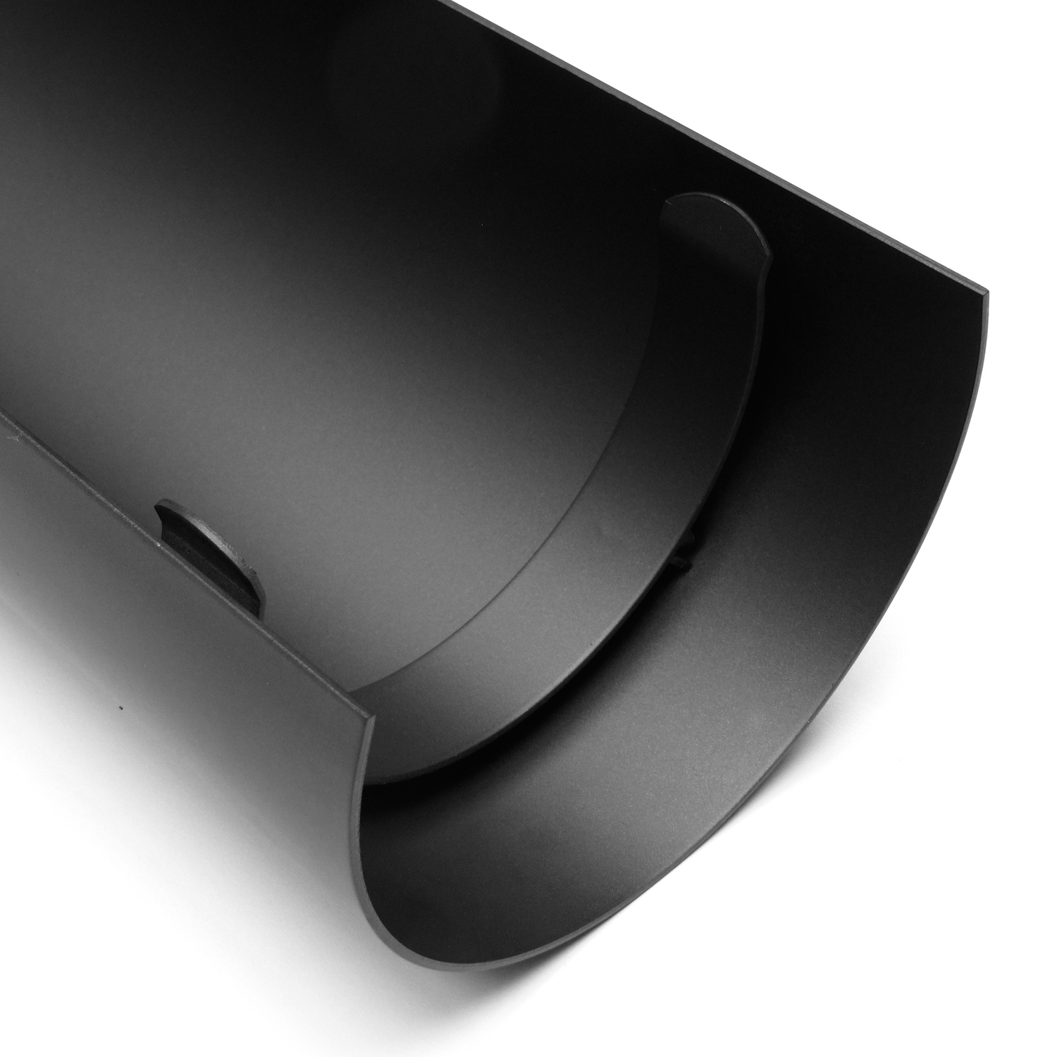 Raik Basic Thermoschild 150mm schwarz L: 460mm für Rauchrohr / Ofenrohr