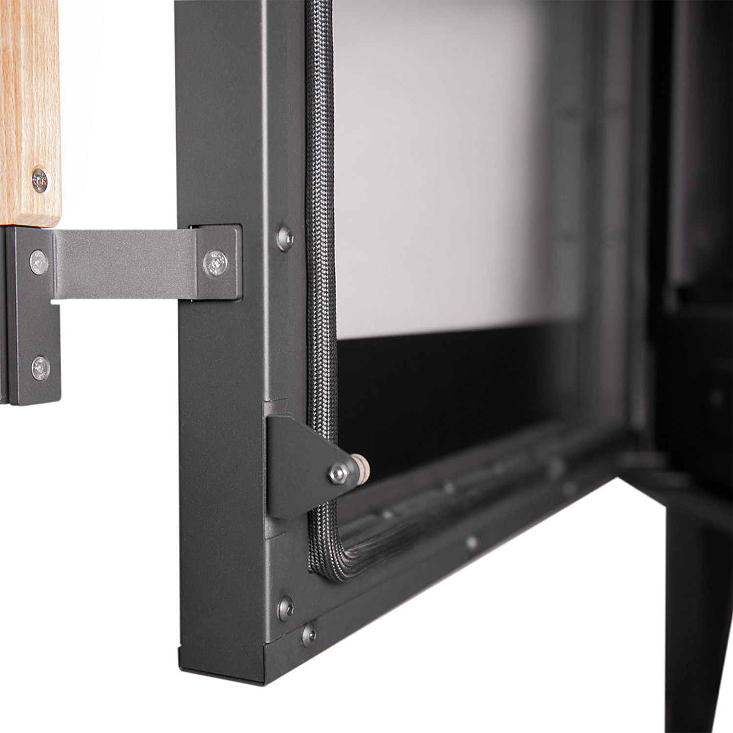 Insert de cheminée HS Flamingo X15 Acier Noir Manuel
