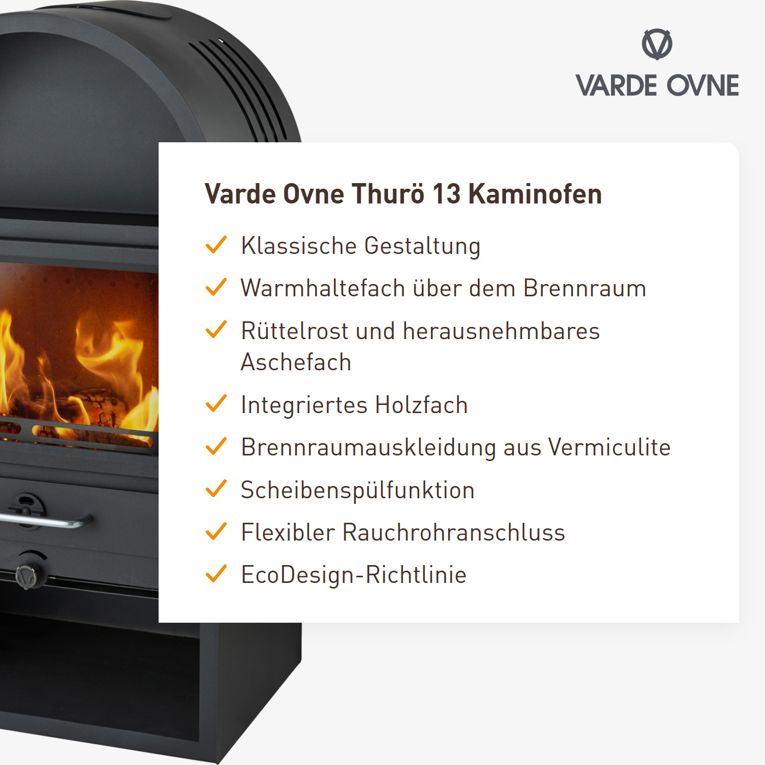 Varde Ovne Thurö 13 Kaminofen