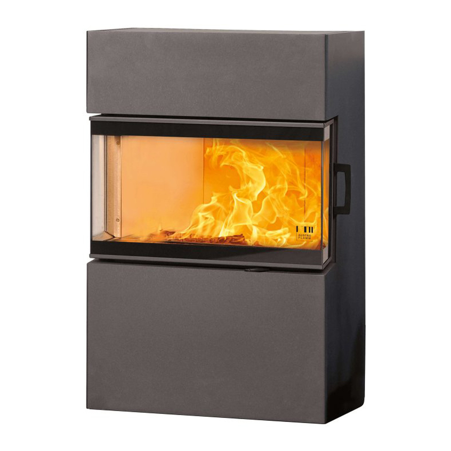 Austroflamm Dexter S3 3.0 Kaminofen Stahl Gussgrau
