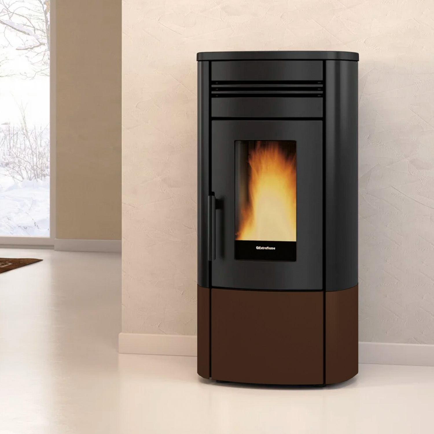 Extraflame NORIS - Bronze Pelletofen EVOLUTION LINE