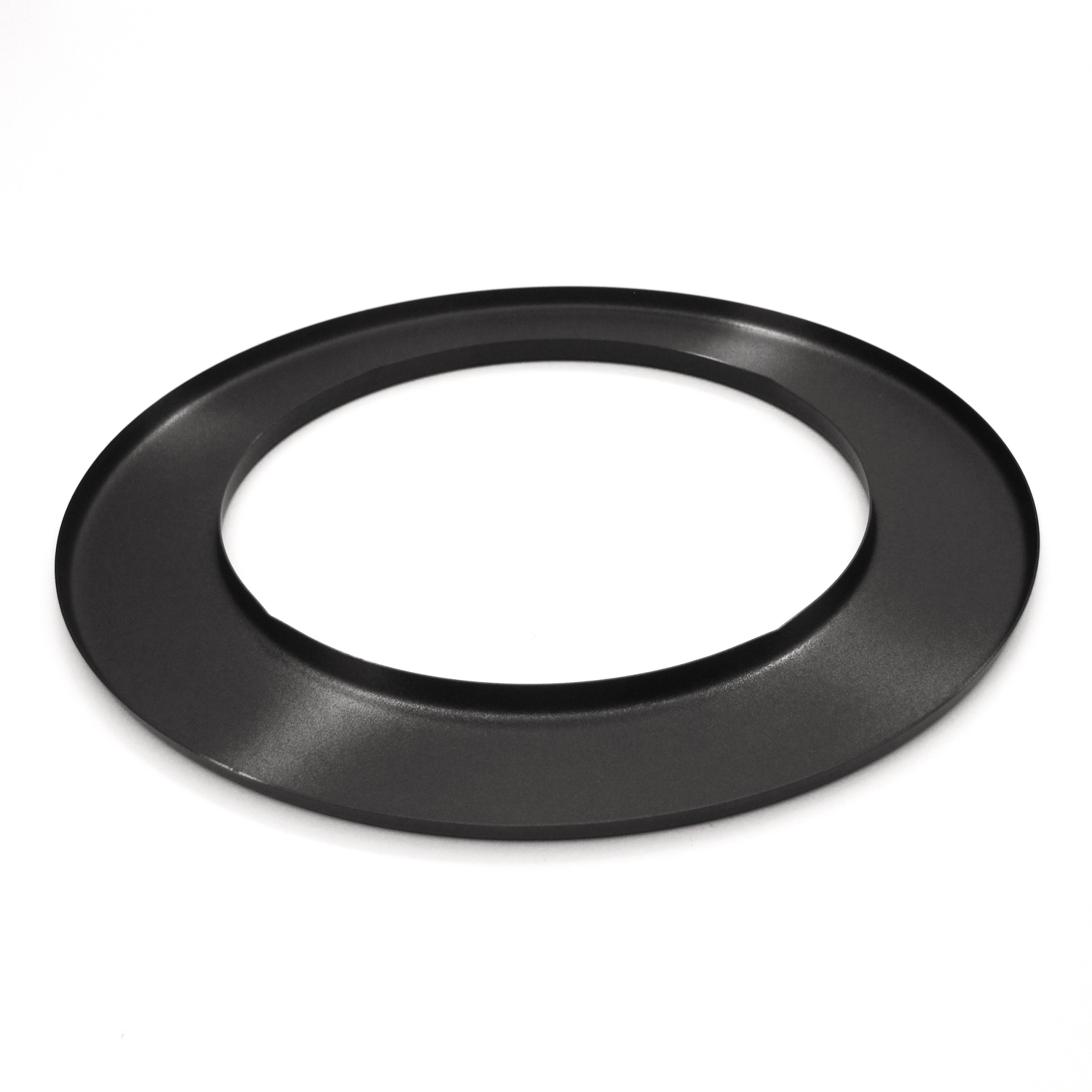 Raik Basic Wandrosette 160mm schwarz 3cm für Rauchrohr / Ofenrohr