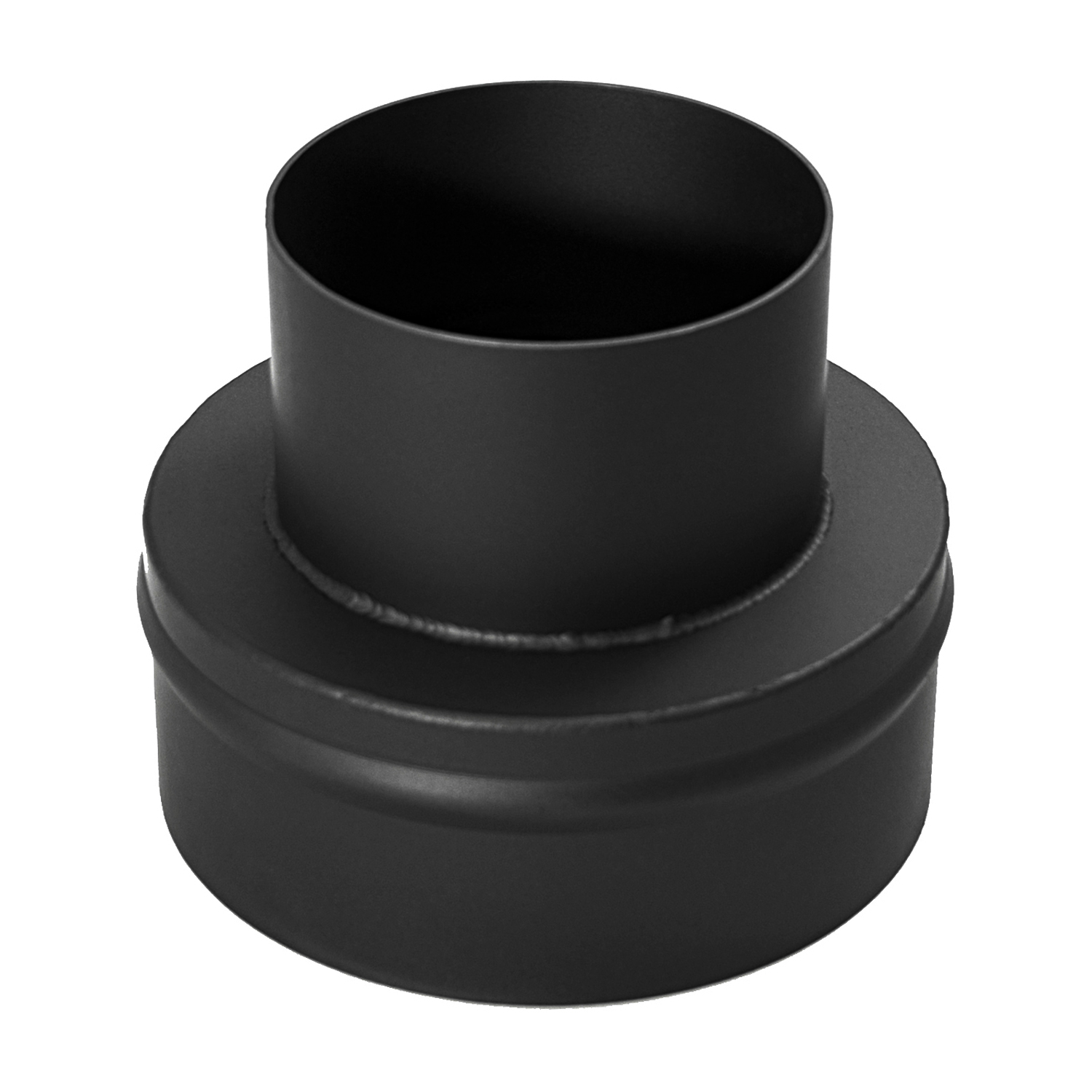 Raik Basic Reduzierung 200mm - 130mm schwarz für Rauchrohr / Ofenrohr