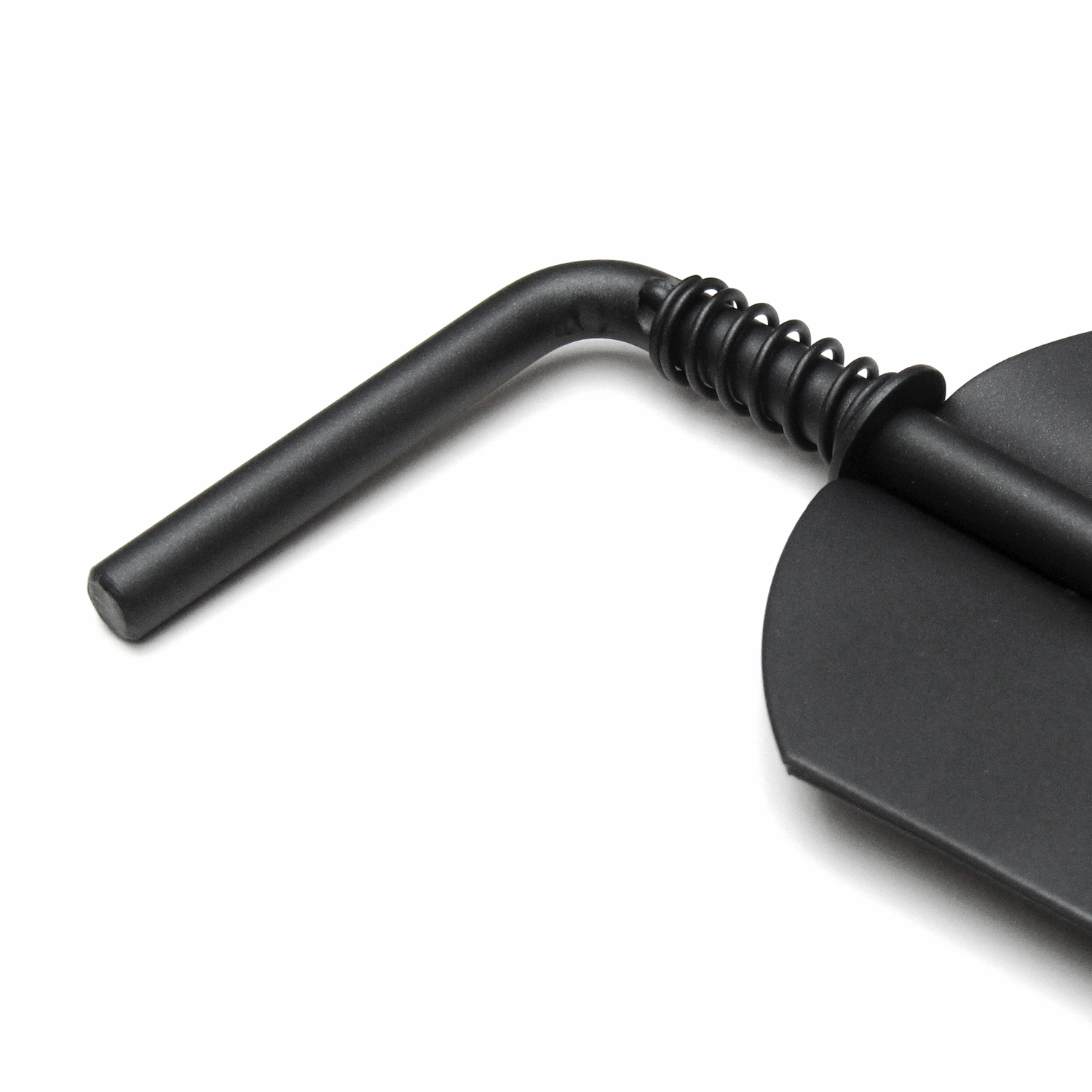 Raik Basic modérateur de tirage 130mm noir pour tuyau de fumée / conduit de fumée