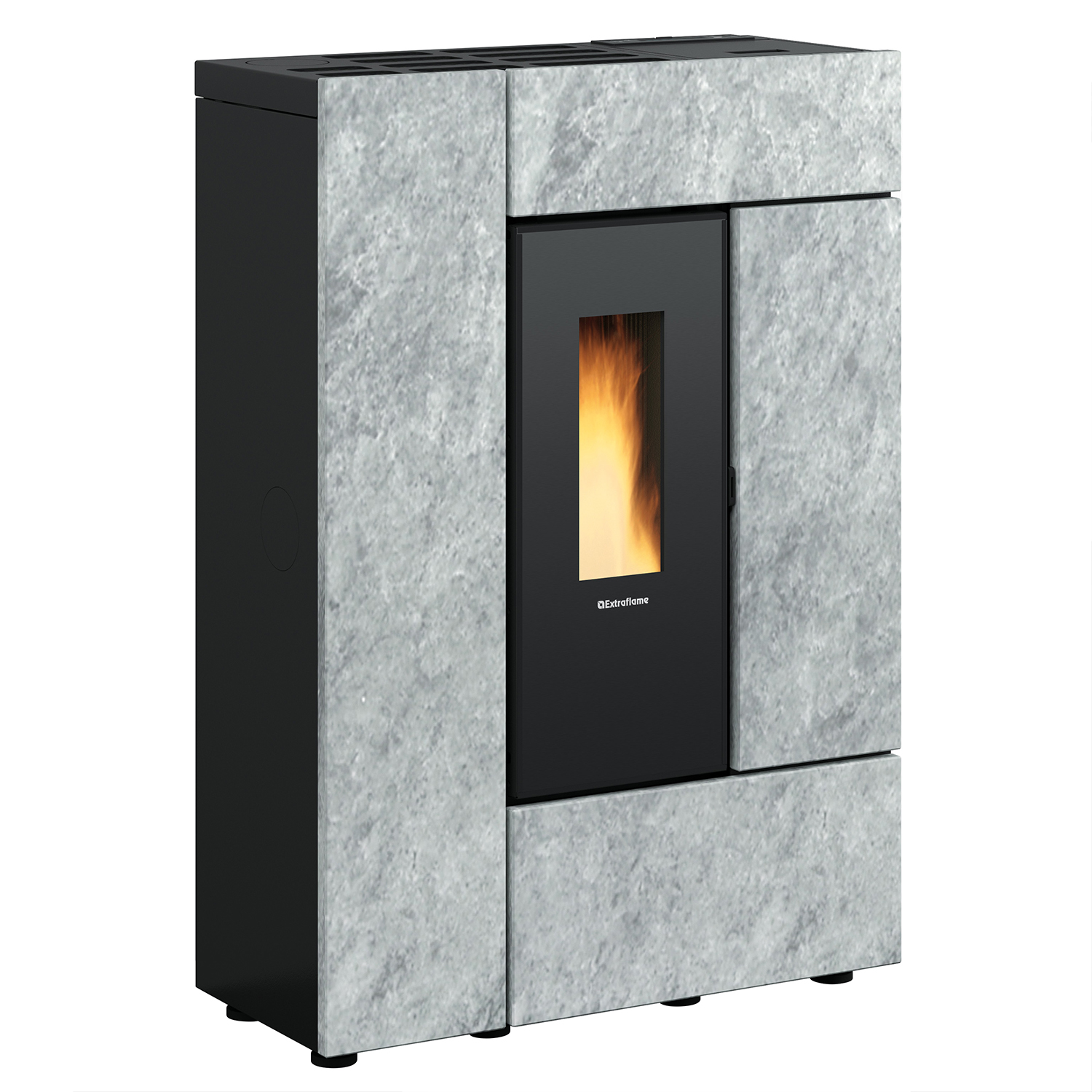 Extraflame Evolution Line Gabriella Plus poêle à granulés pierre naturelle