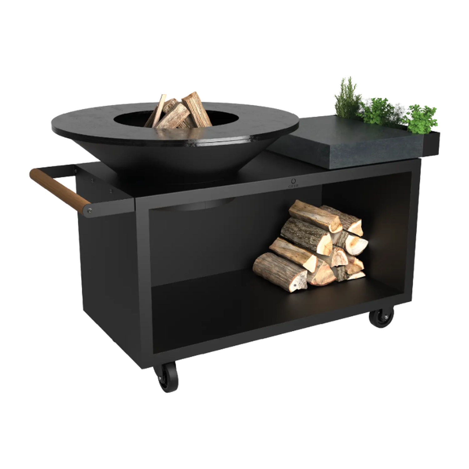 OFYR Island+ Black 100 PRO Ceramic Dark Grey
