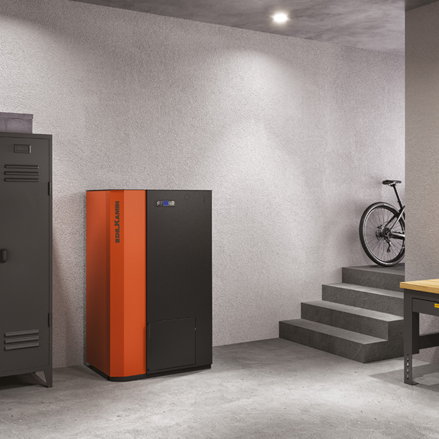 Edilkamin Prisma H 22 ACS Chaudière à granulés