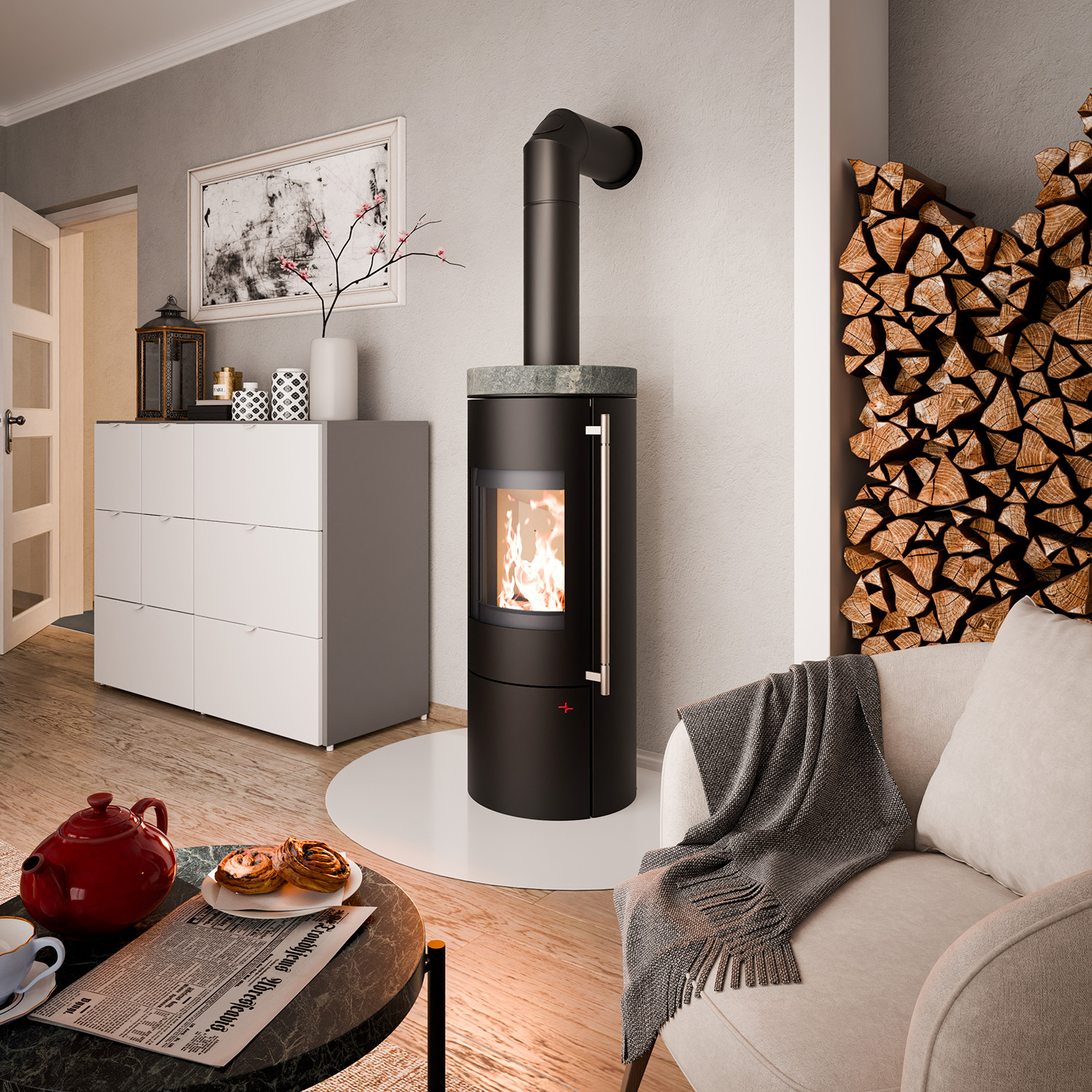 Haas+Sohn Topplatte Speckstein für LURE Zubehör