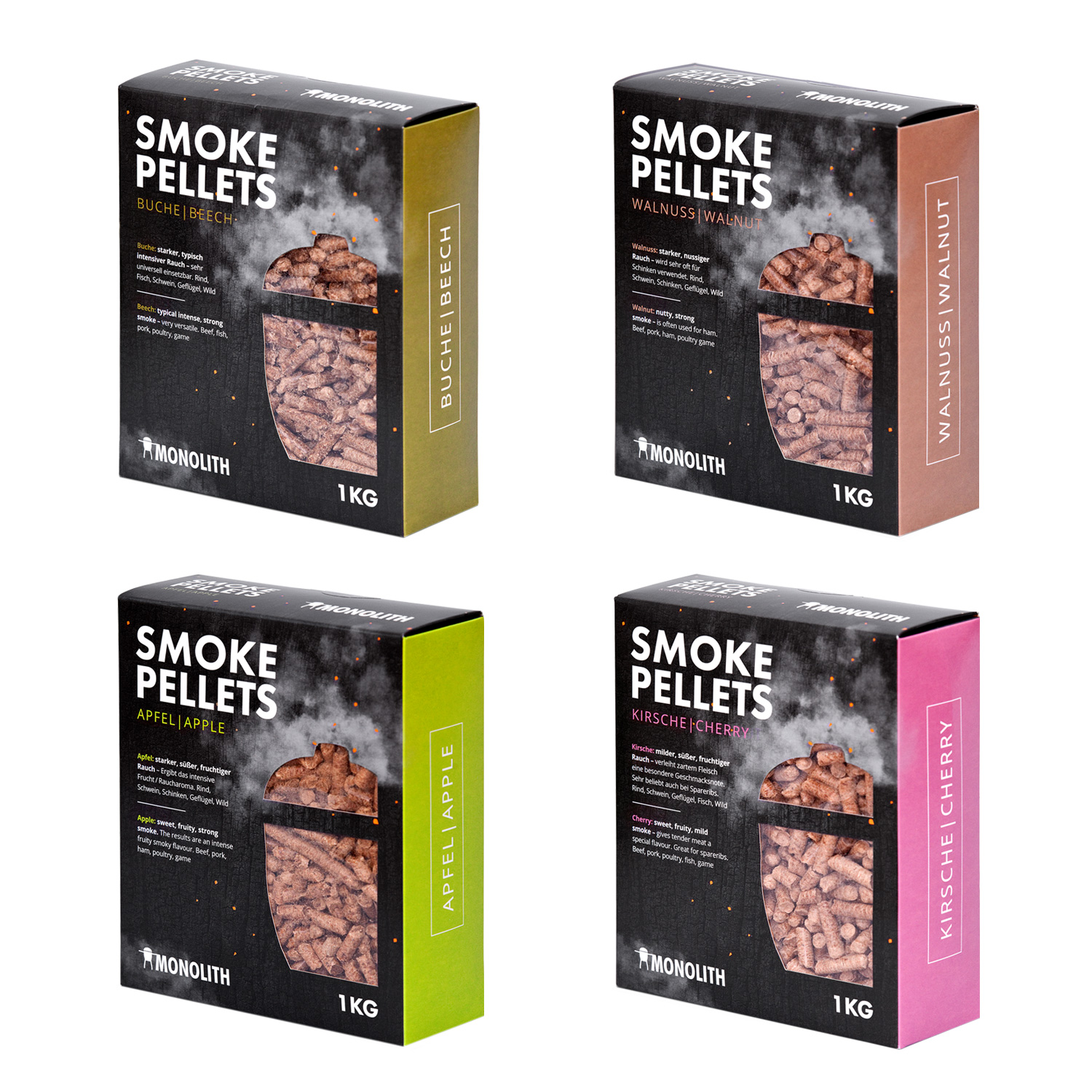 MONOLITH Smoke Pellets Walnuss