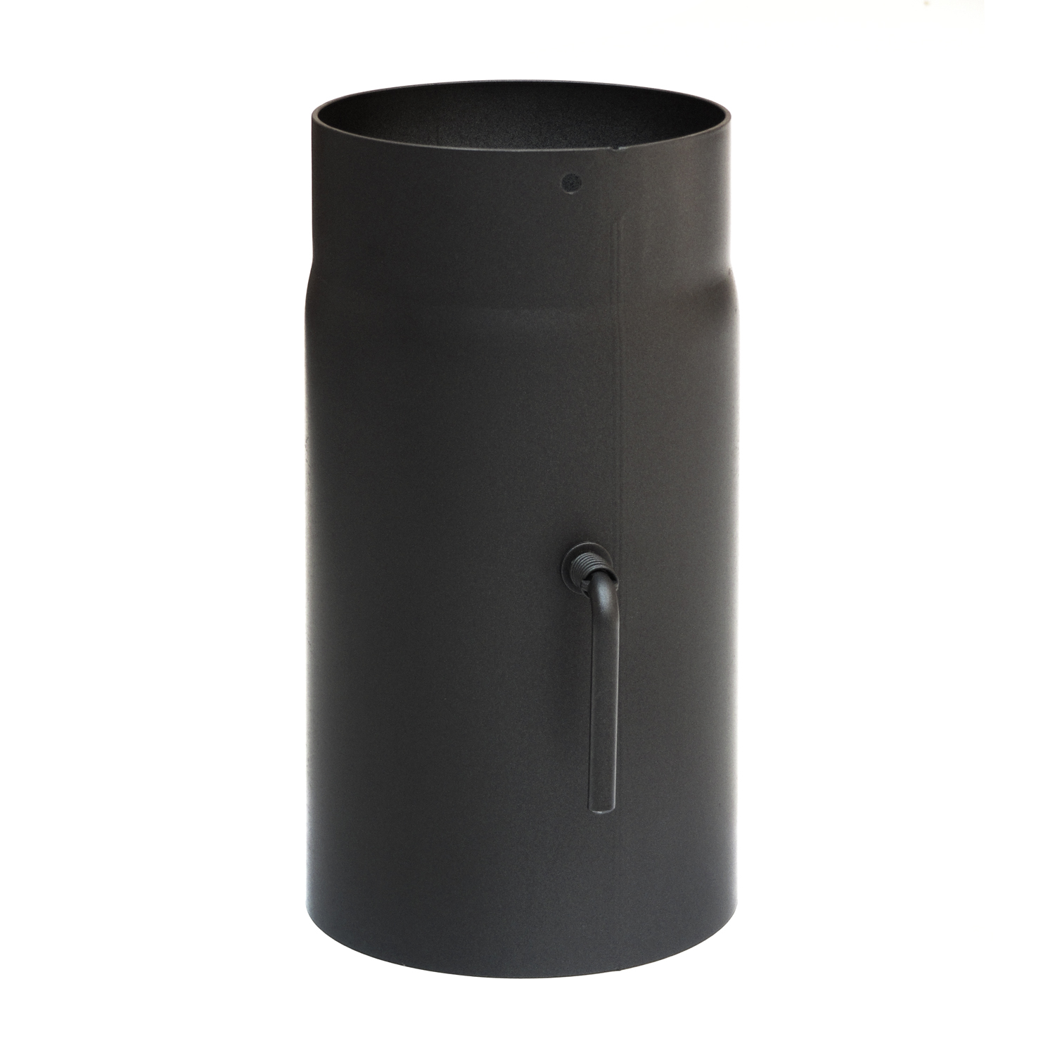 Raik Rauchrohr / Ofenrohr 150mm - 250mm mit Zugregulierung schwarz