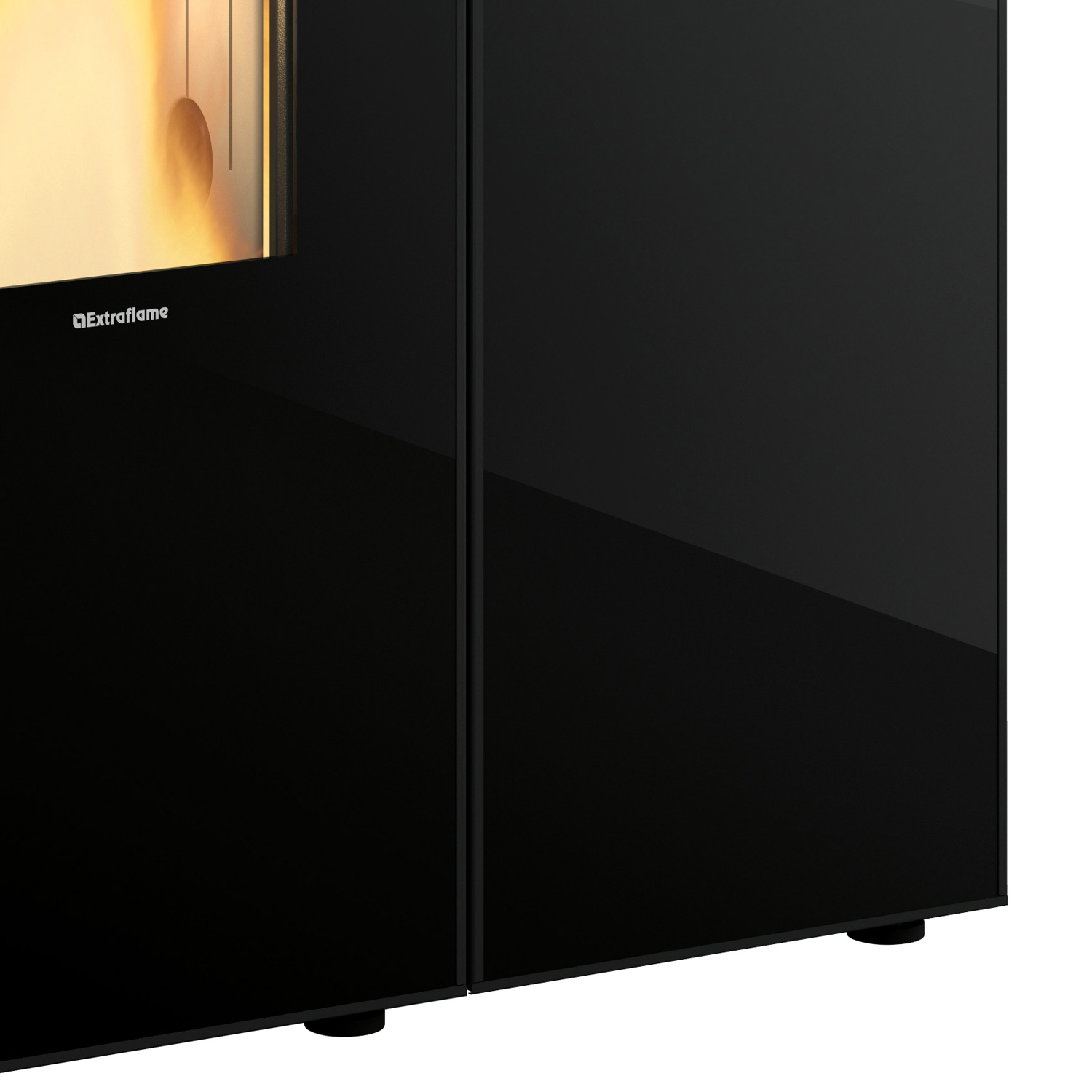 Extraflame SHARON PLUS CRYSTAL - noir poêle à granulés EVOLUTION LINE