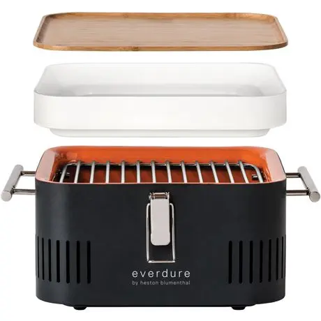 Everdure CUBE tragbarer Holzkohlegrill